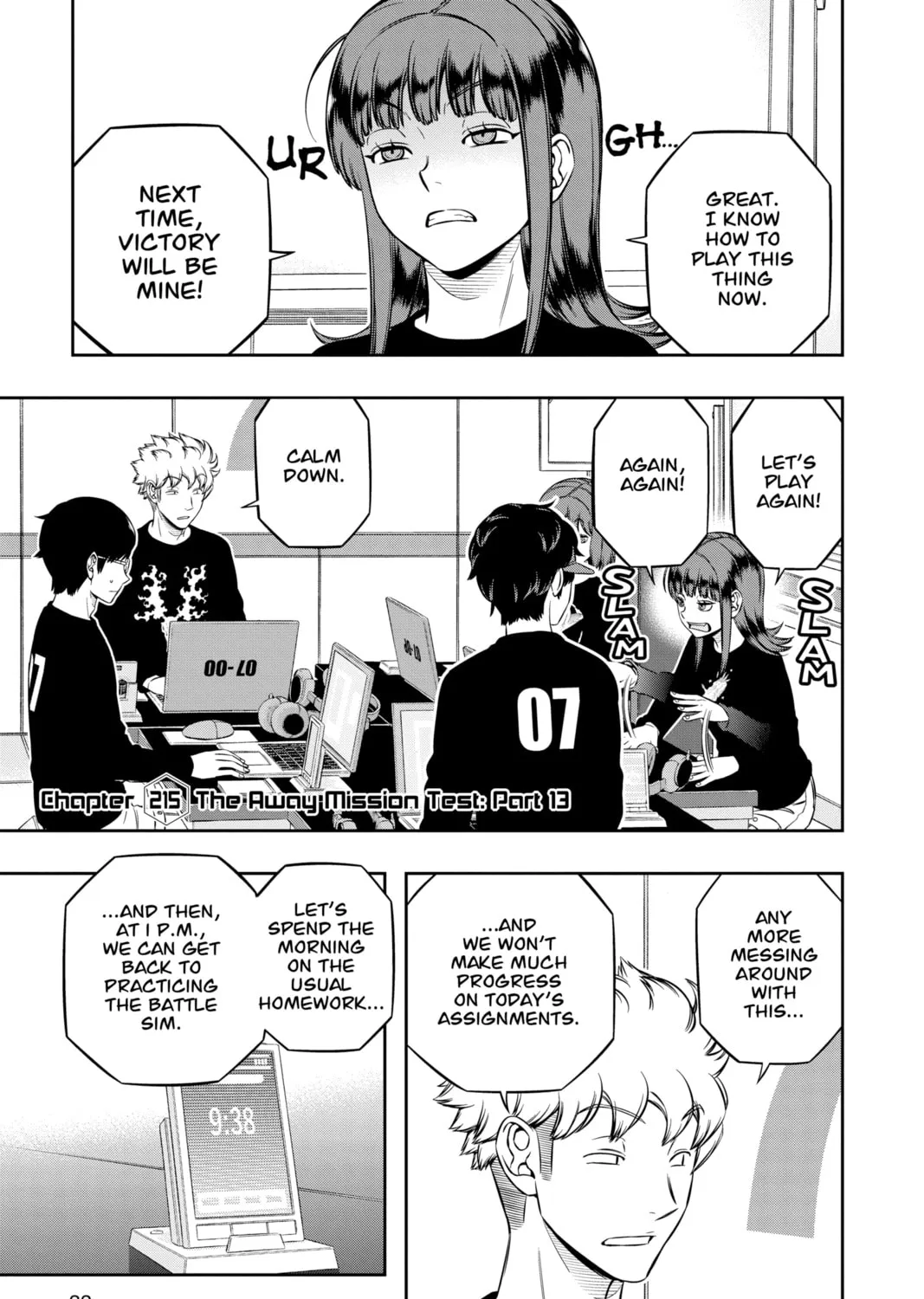 World Trigger Chapter 215 page 1 - 