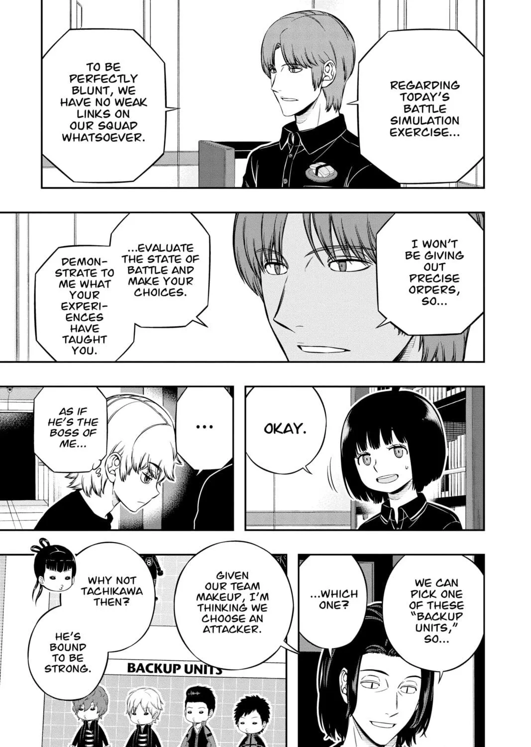 World Trigger Chapter 215 page 9 - 