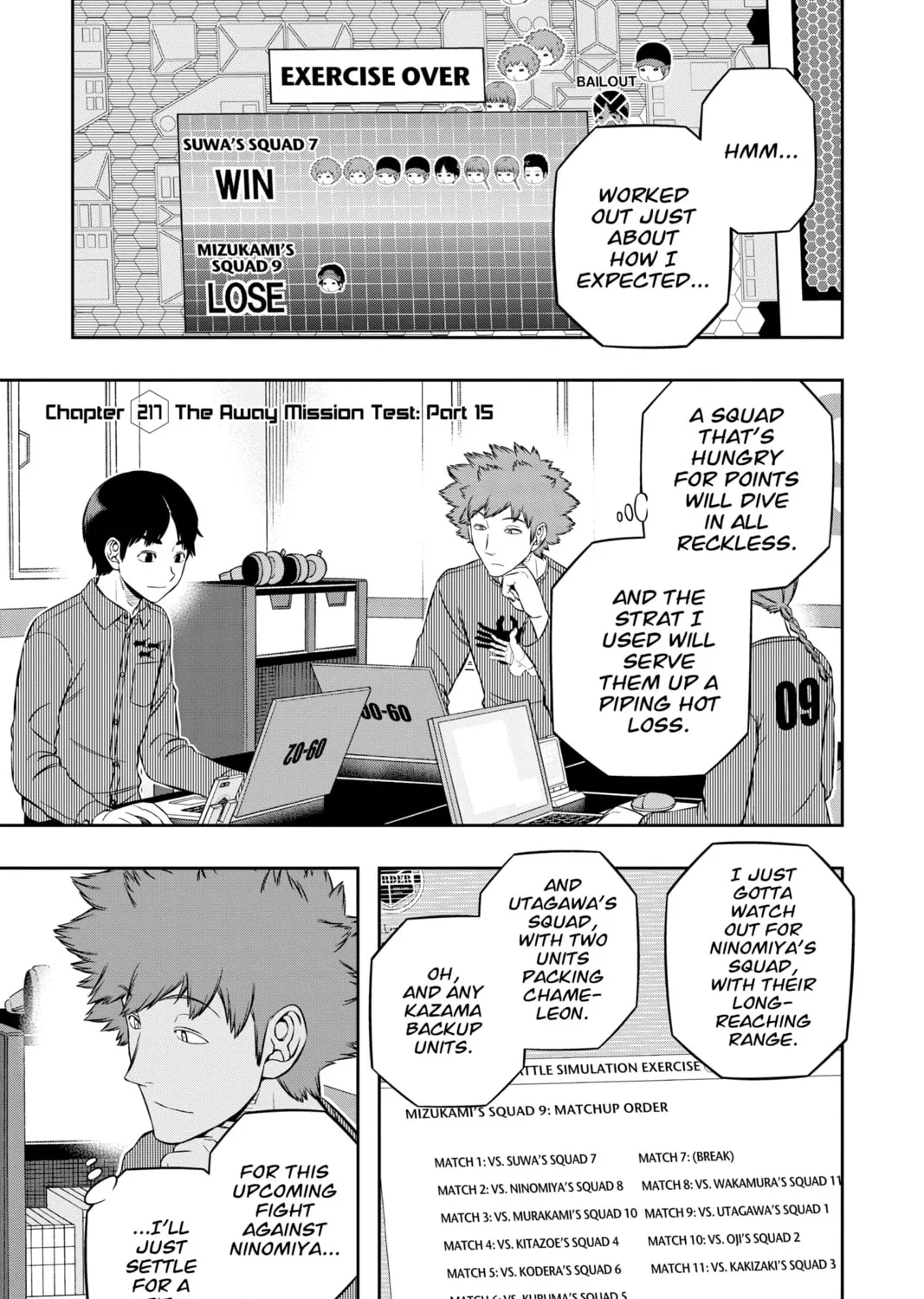 World Trigger Chapter 217 page 1 - 
