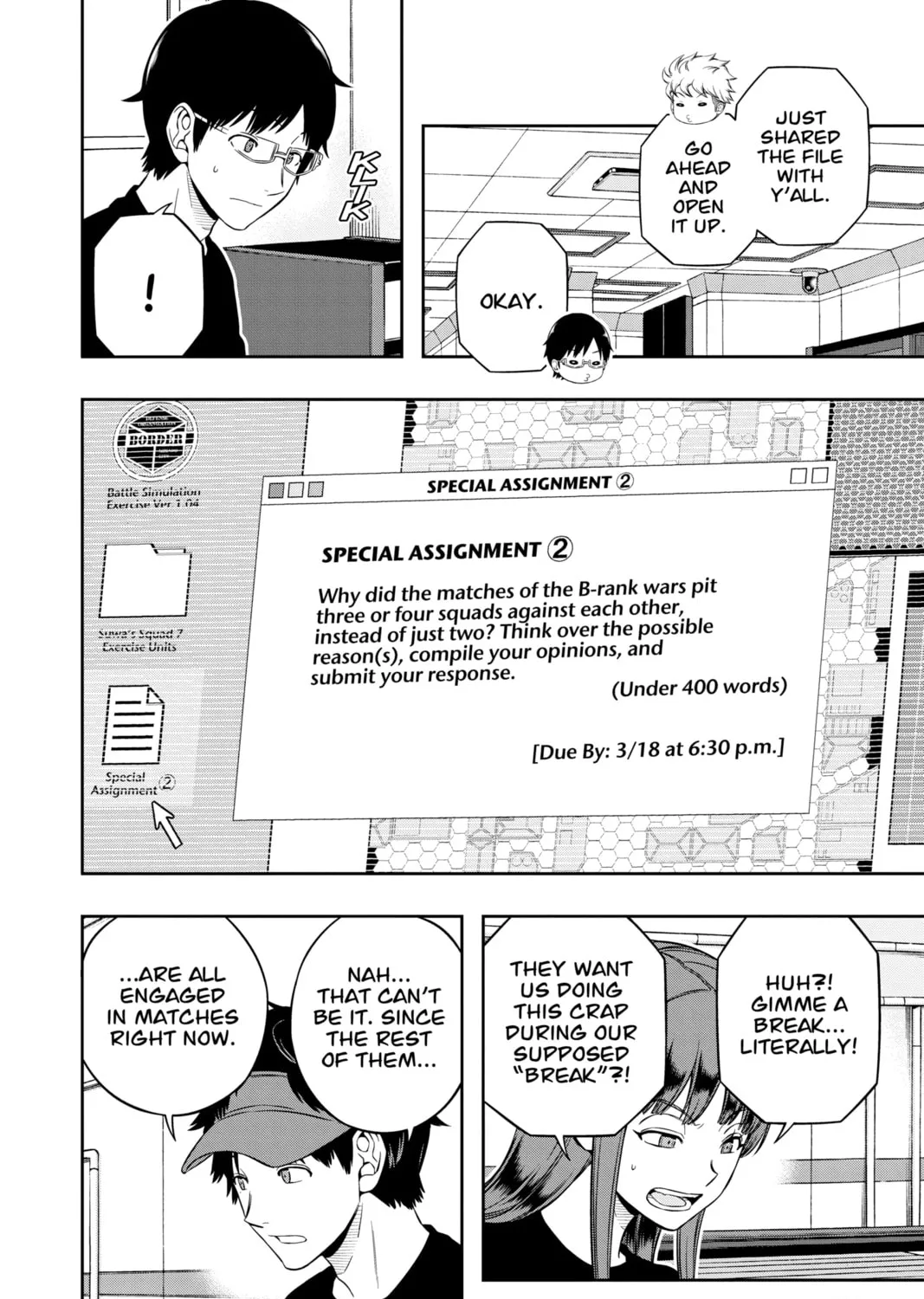 World Trigger Chapter 217 page 31 - 