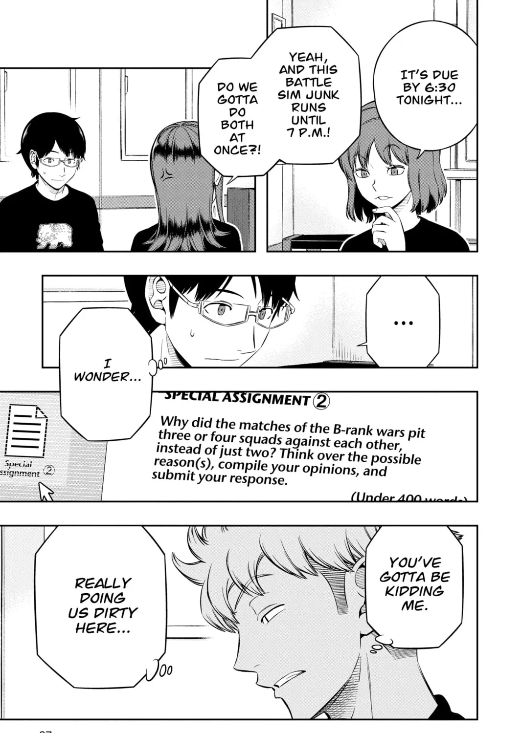 World Trigger Chapter 217 page 33 - 
