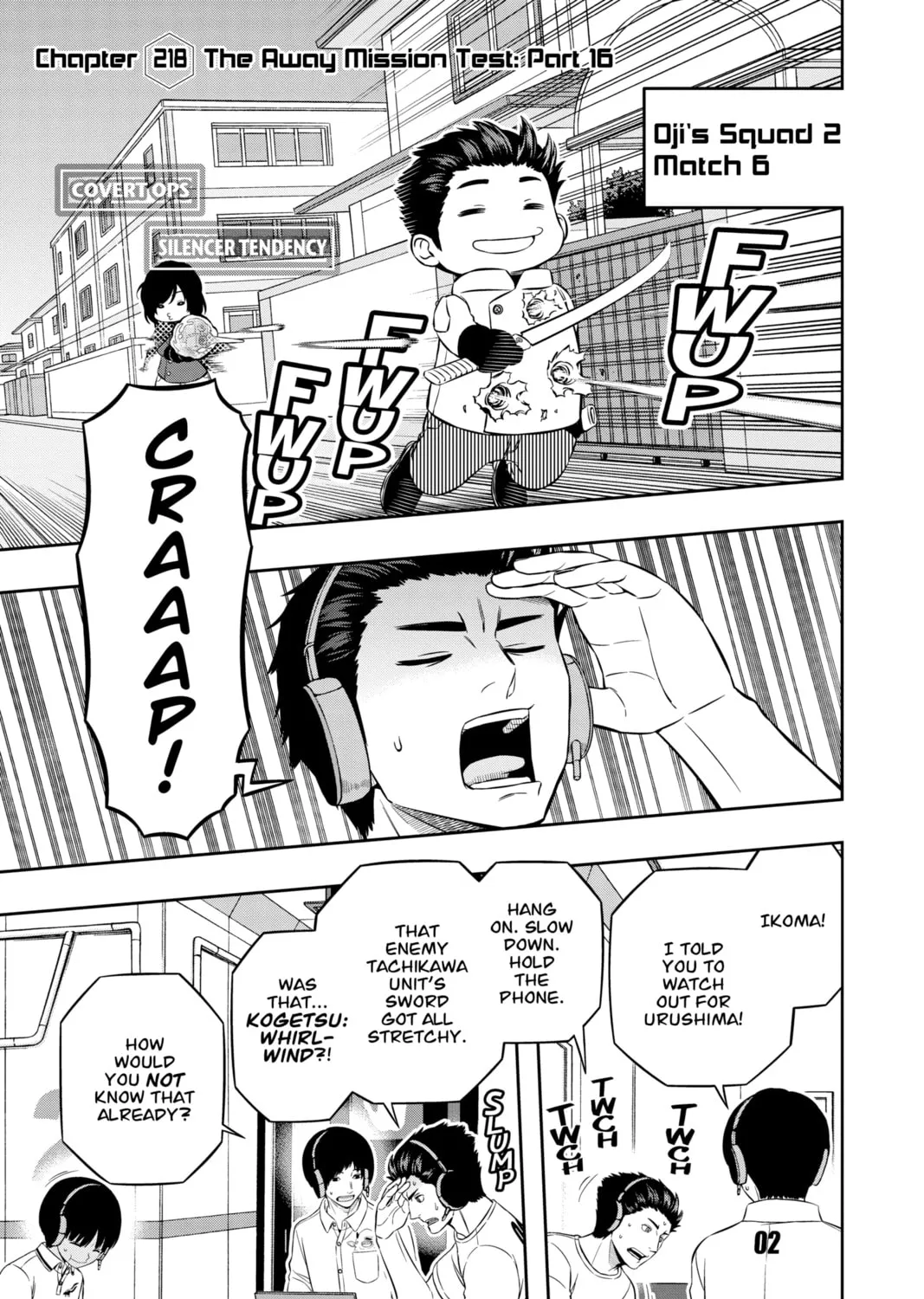 World Trigger Chapter 218 page 1 - 