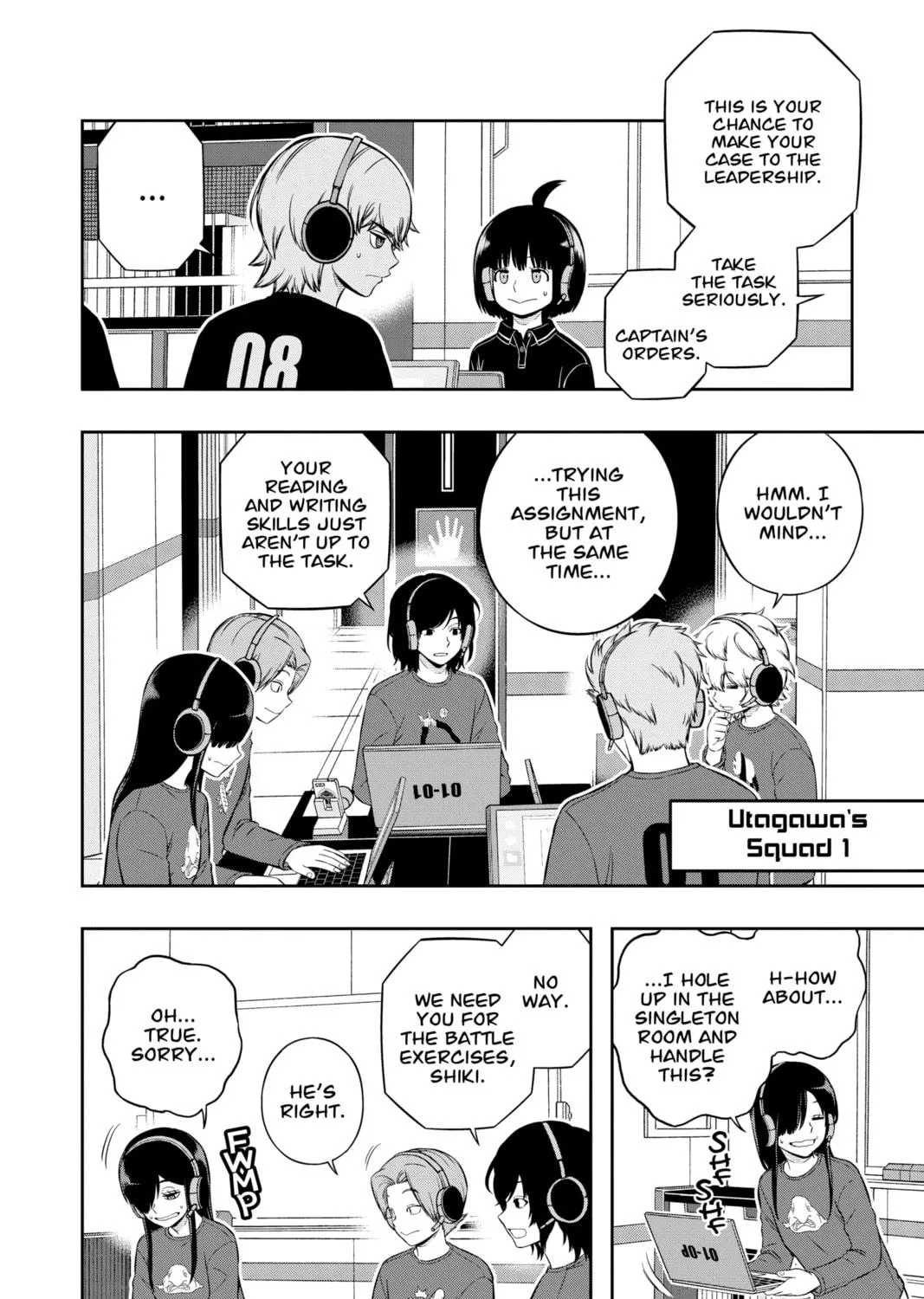 World Trigger Chapter 218 page 35 - 