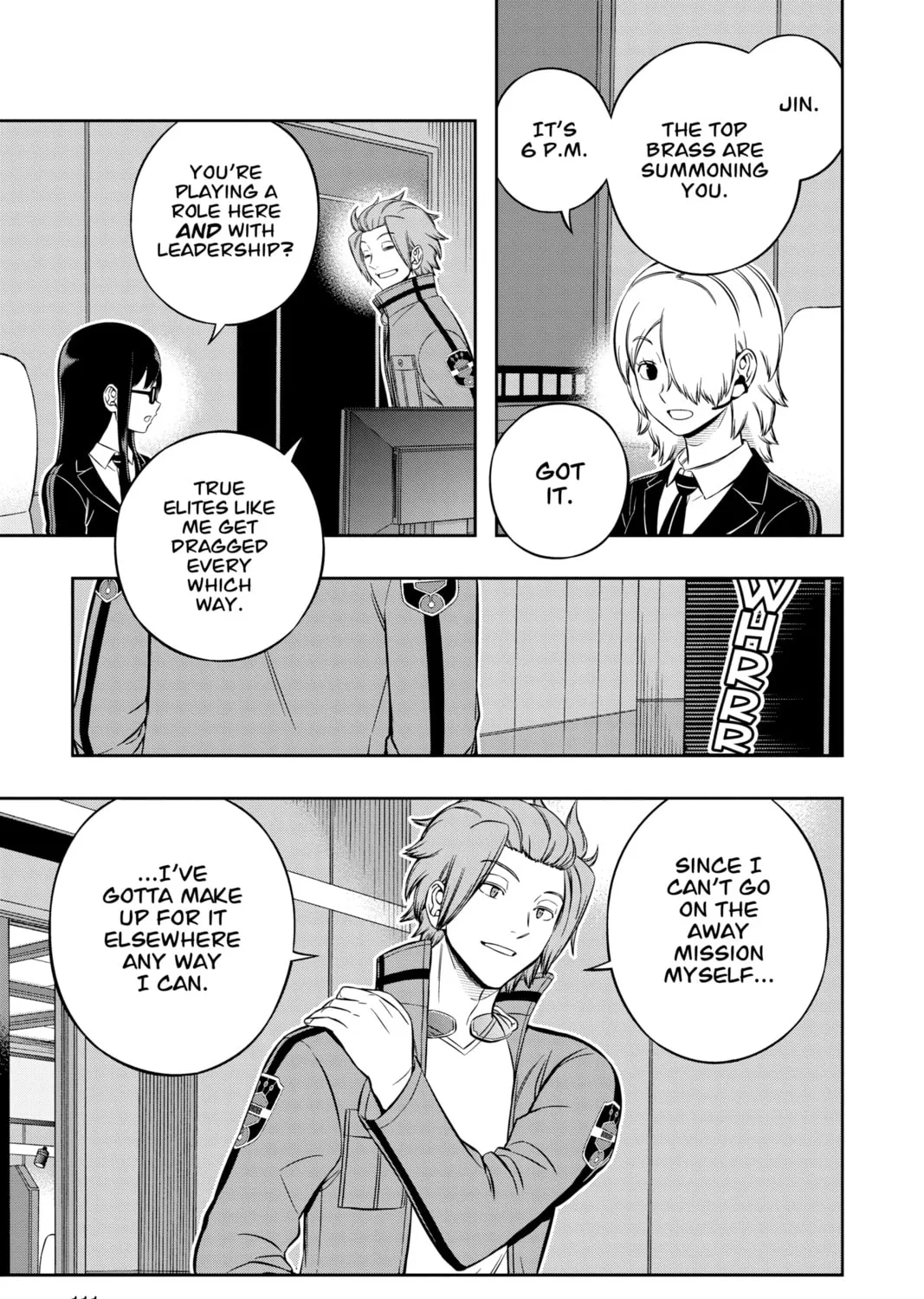 World Trigger Chapter 218 page 45 - 