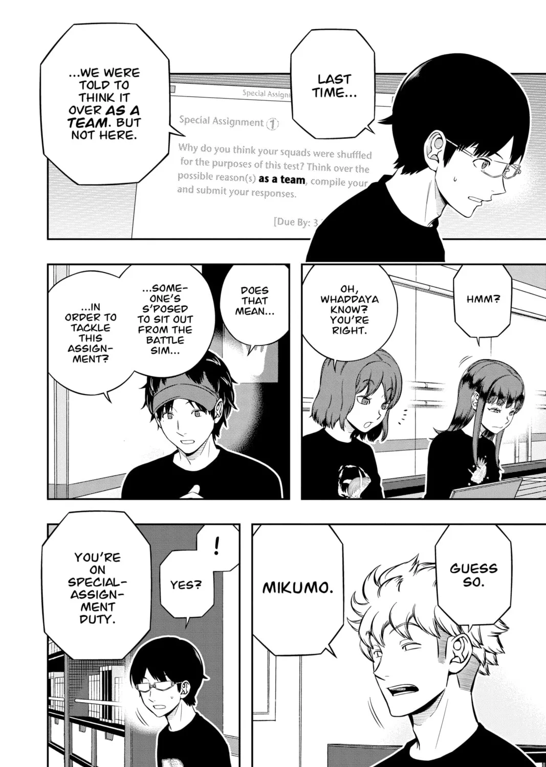 World Trigger Chapter 218 page 7 - 