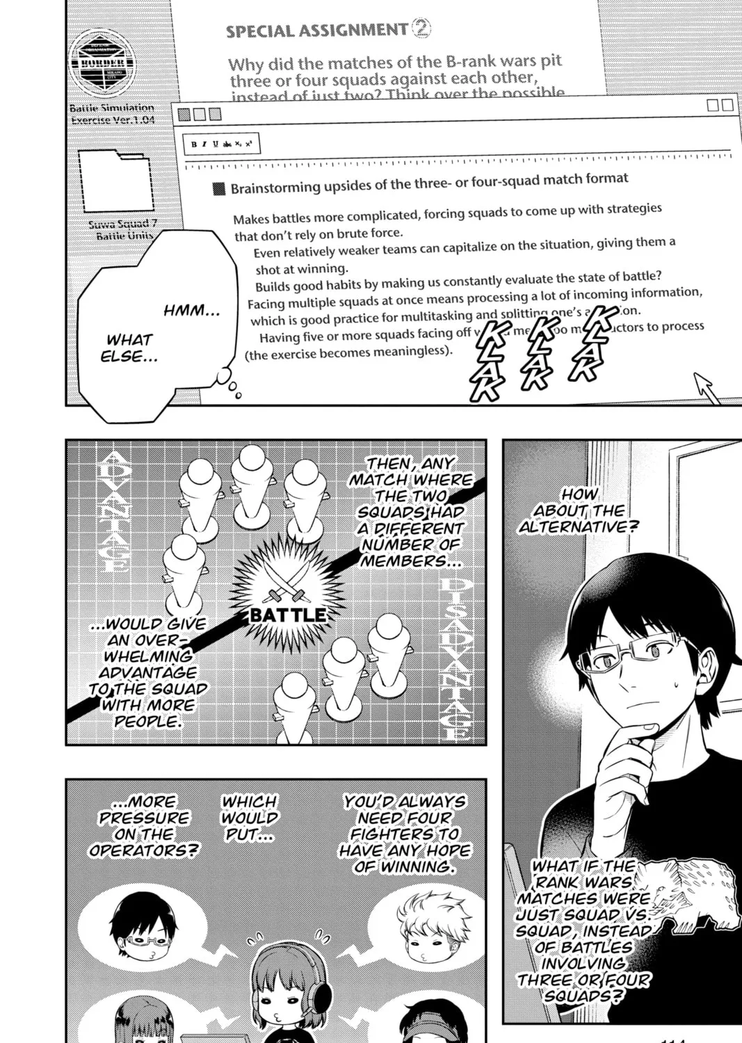 World Trigger Chapter 219 page 3 - 