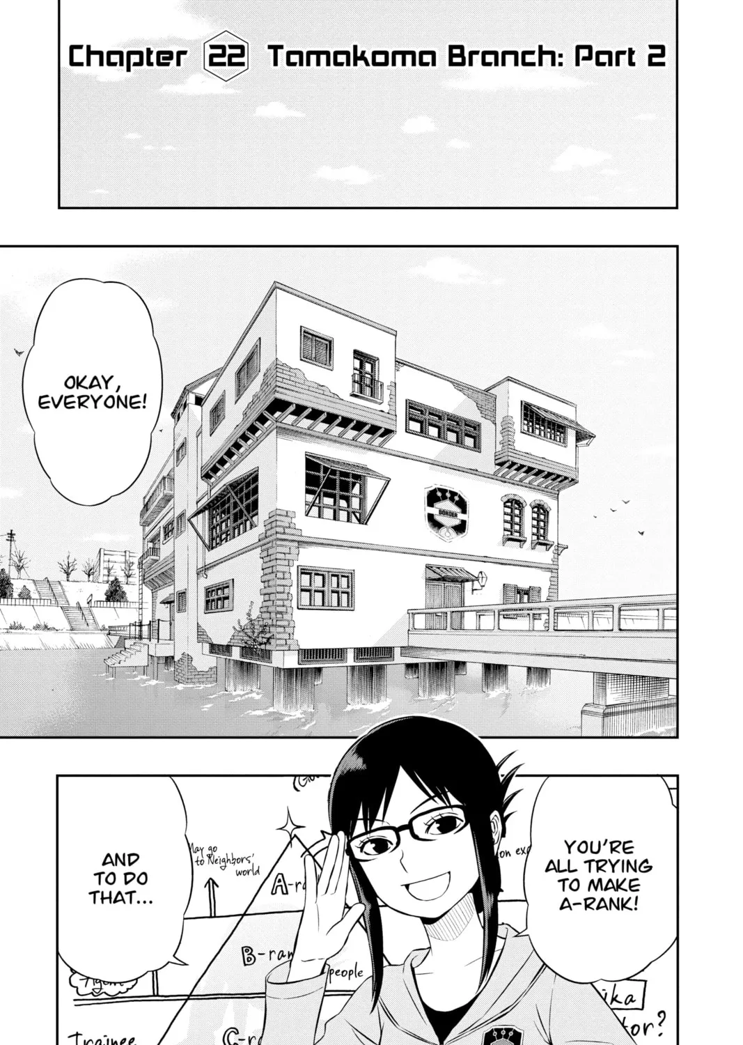 World Trigger Chapter 22 page 1 - 