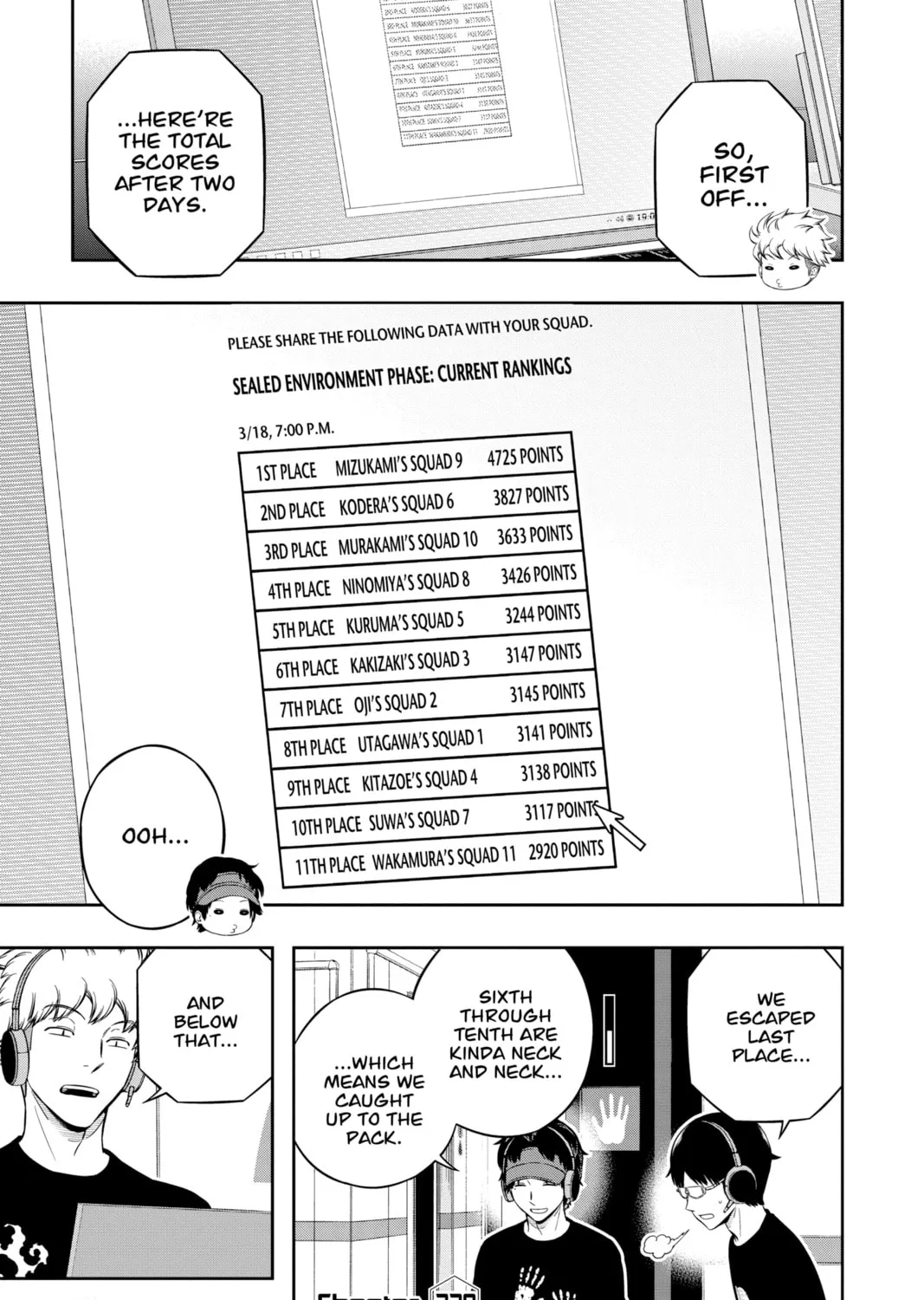 World Trigger Chapter 220 page 1 - 