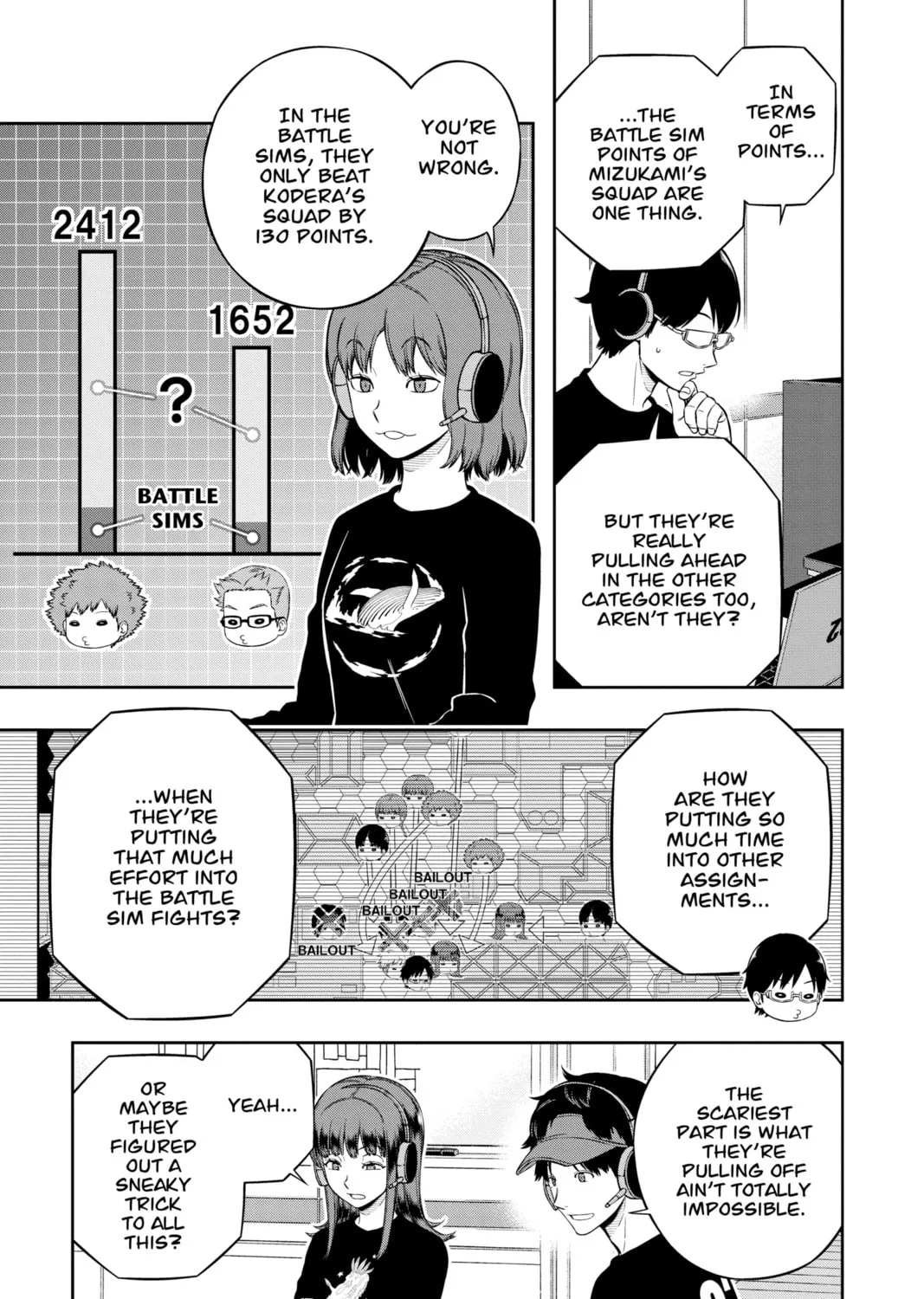 World Trigger Chapter 220 page 13 - 
