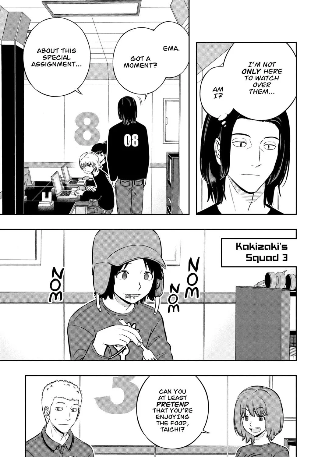 World Trigger Chapter 221 page 17 - 