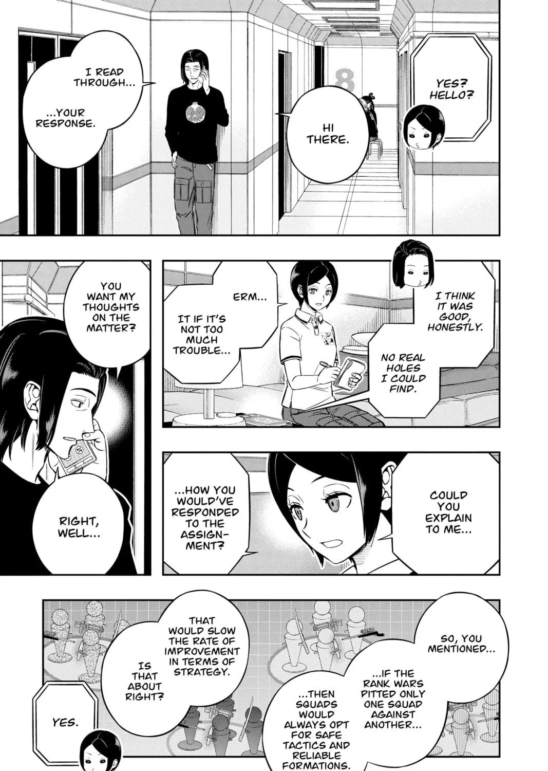 World Trigger Chapter 221 page 5 - 