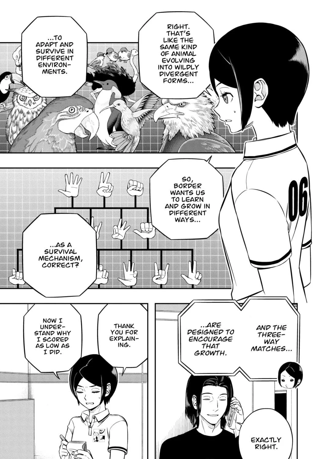 World Trigger Chapter 221 page 9 - 