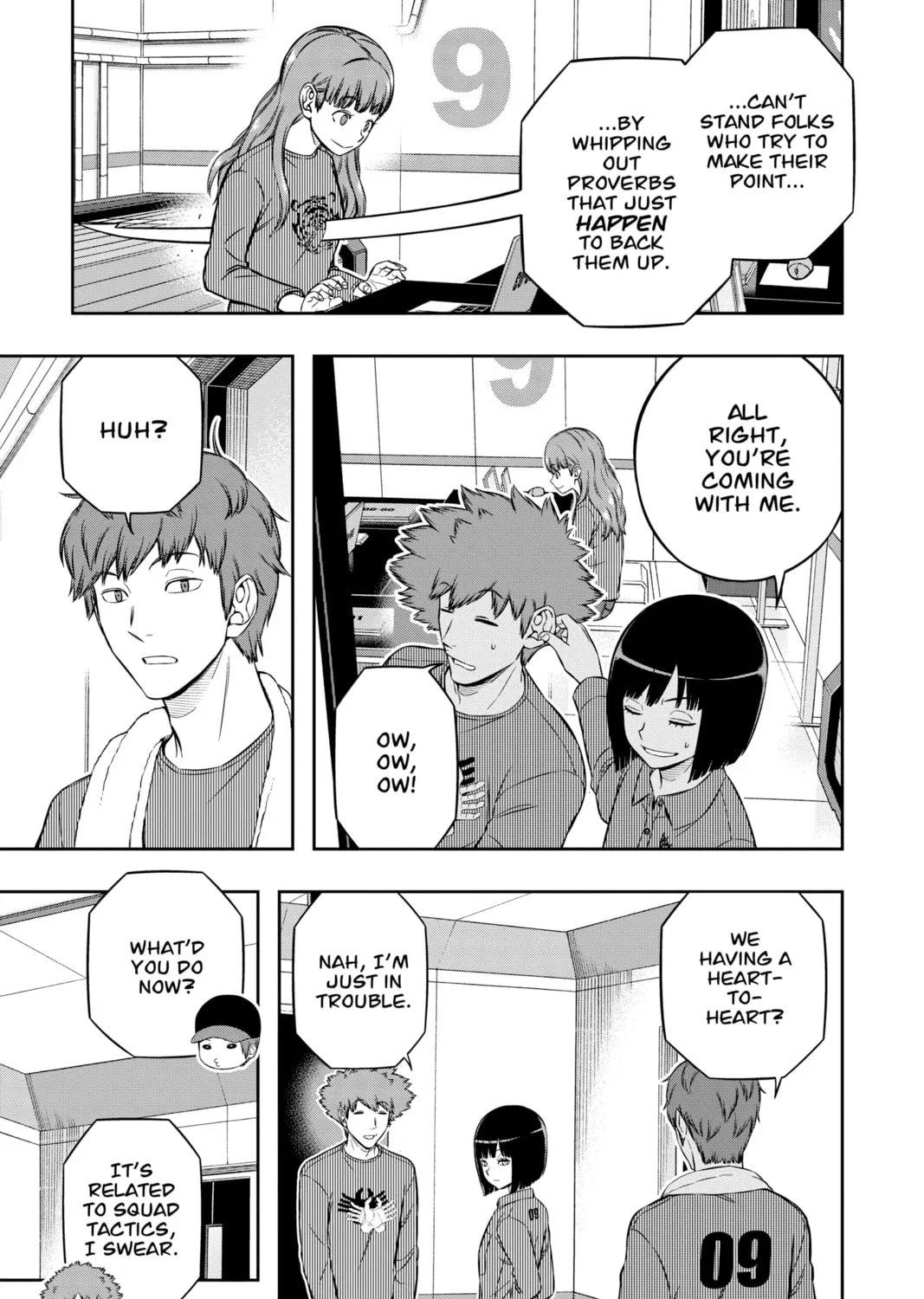 World Trigger Chapter 222 page 13 - 