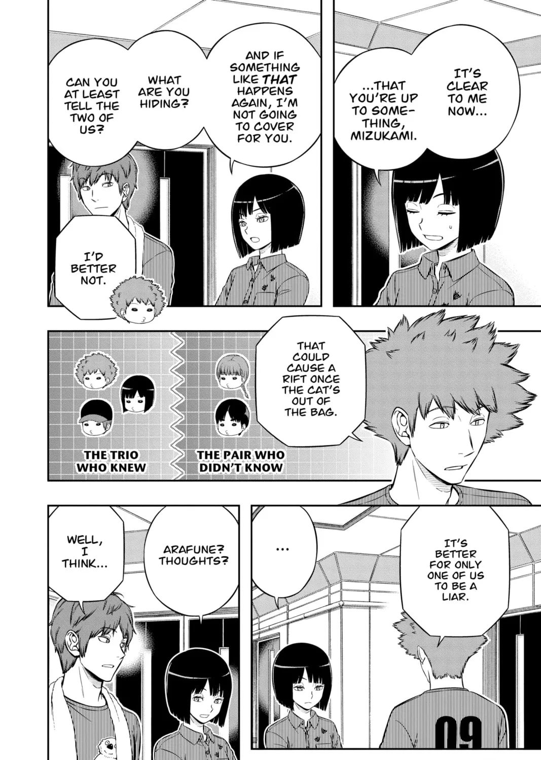 World Trigger Chapter 222 page 15 - 