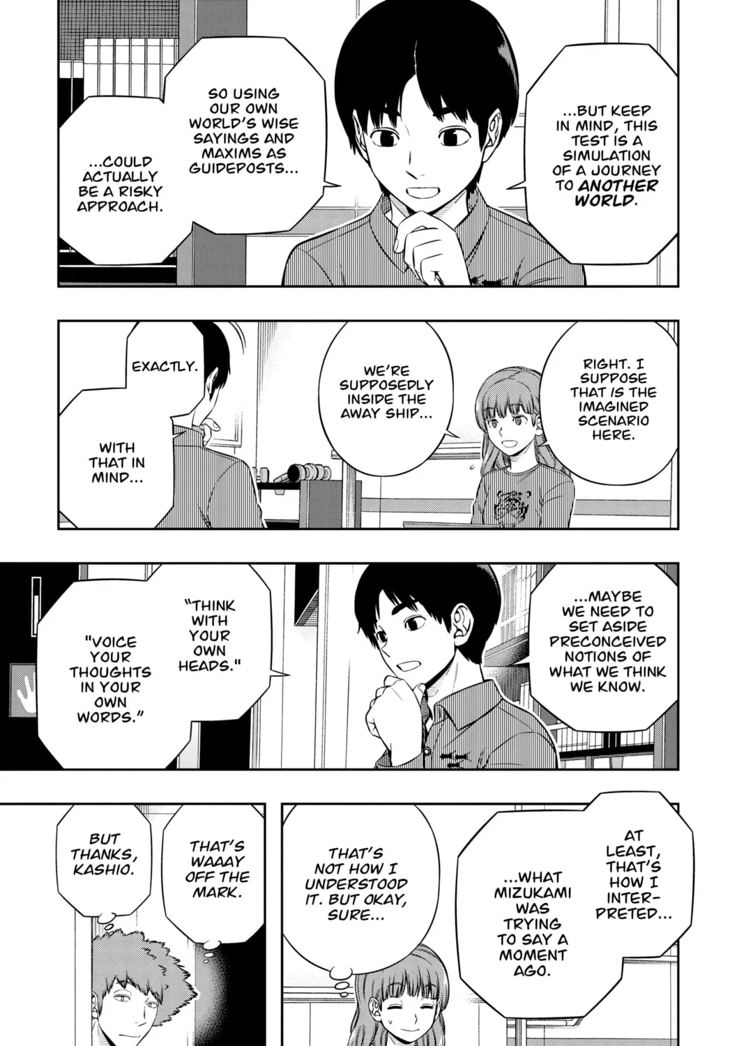 World Trigger Chapter 222 page 21 - 
