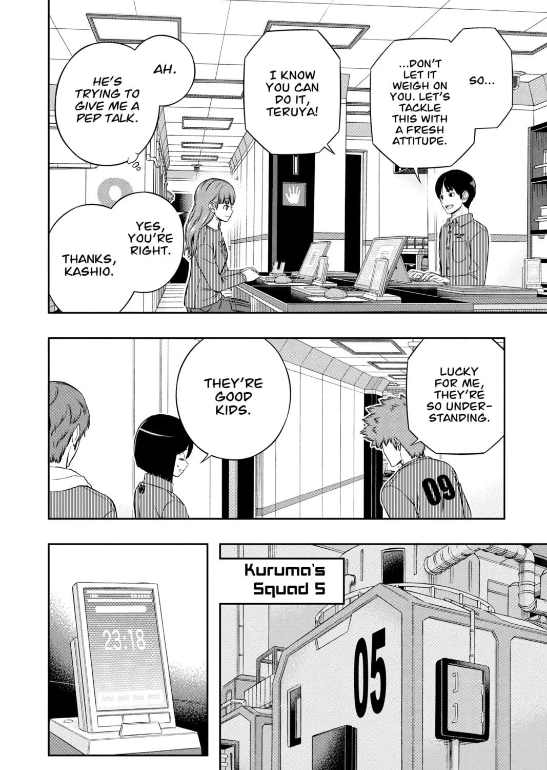 World Trigger Chapter 222 page 23 - 