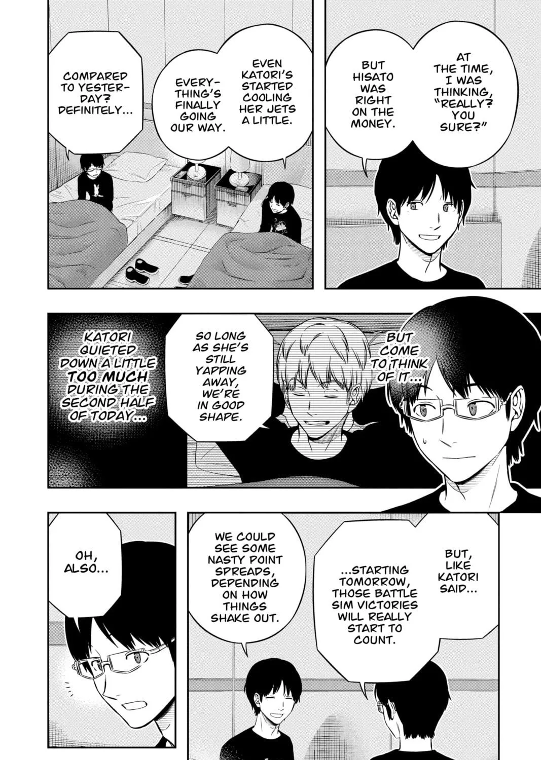 World Trigger Chapter 222 page 35 - 