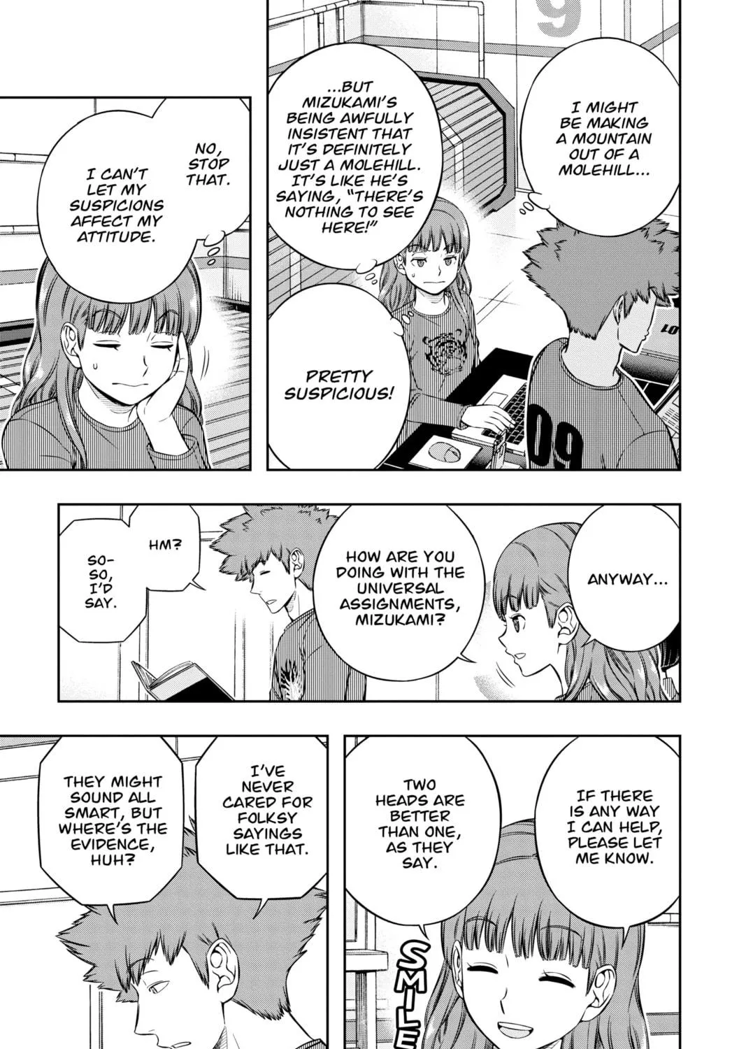 World Trigger Chapter 222 page 9 - 