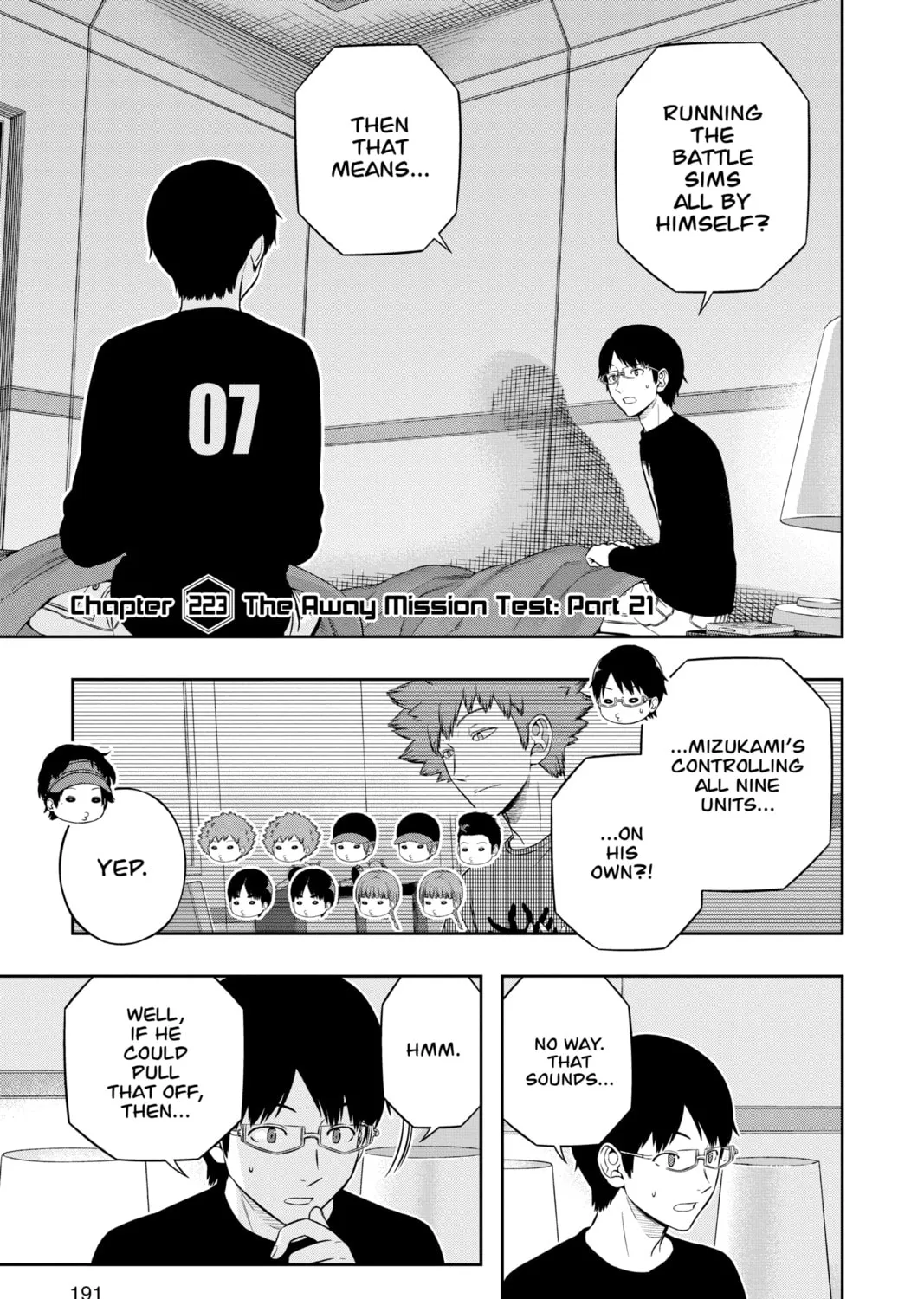 World Trigger Chapter 223 page 1 - 