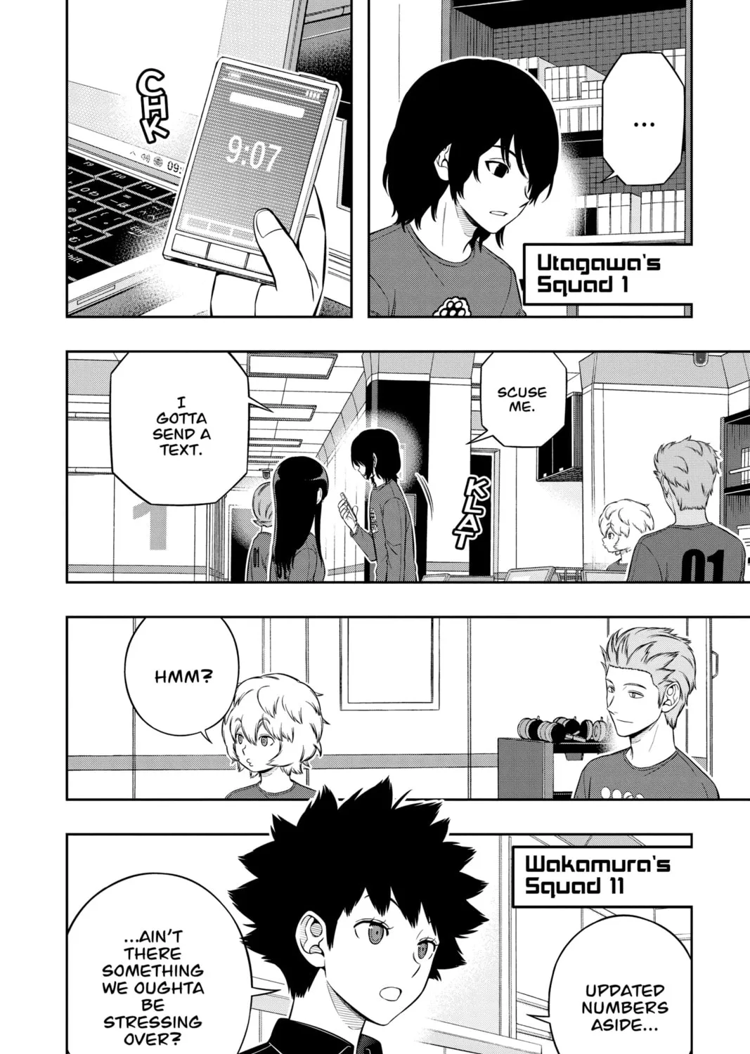 World Trigger Chapter 224 page 15 - 