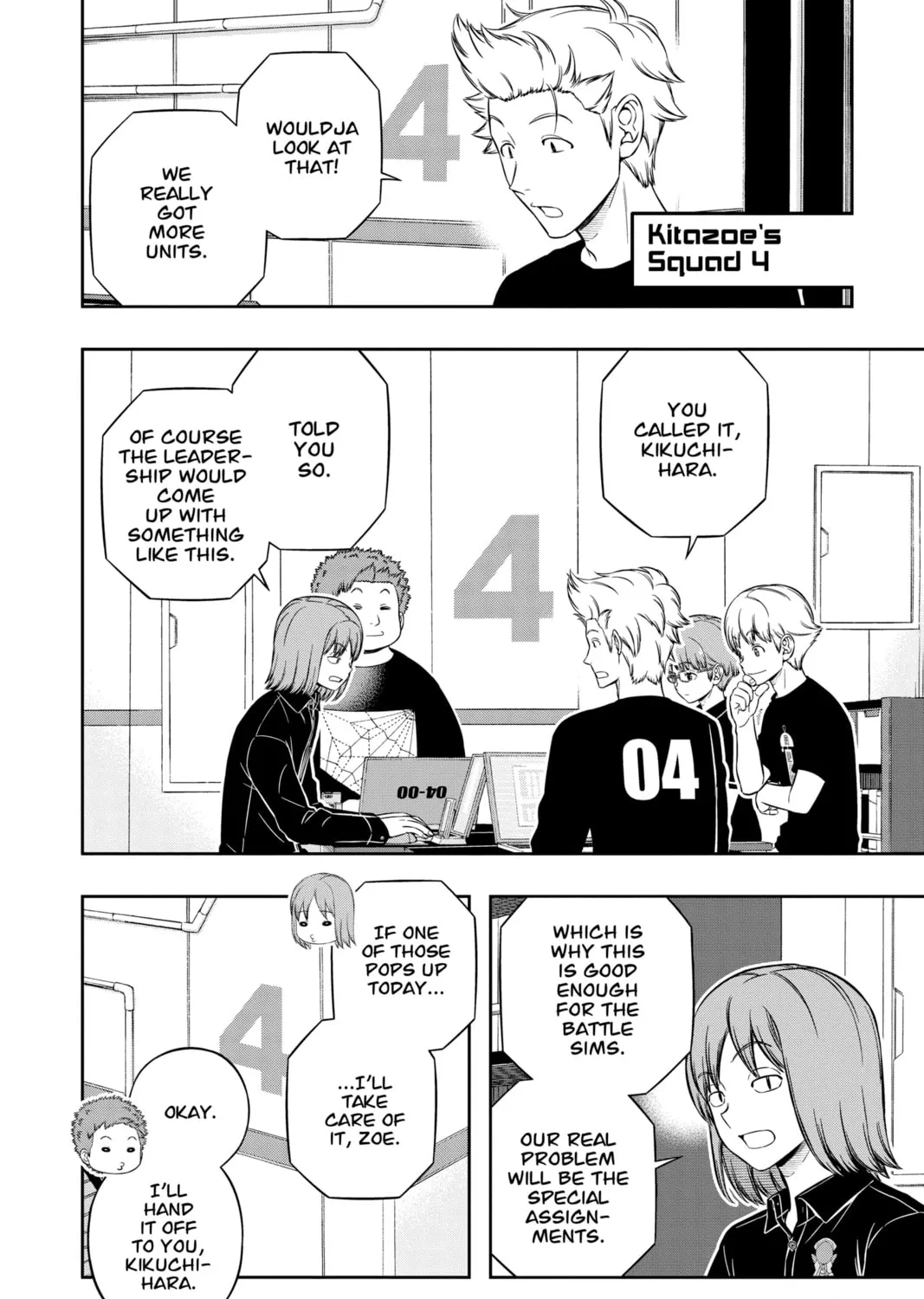 World Trigger Chapter 224 page 3 - 