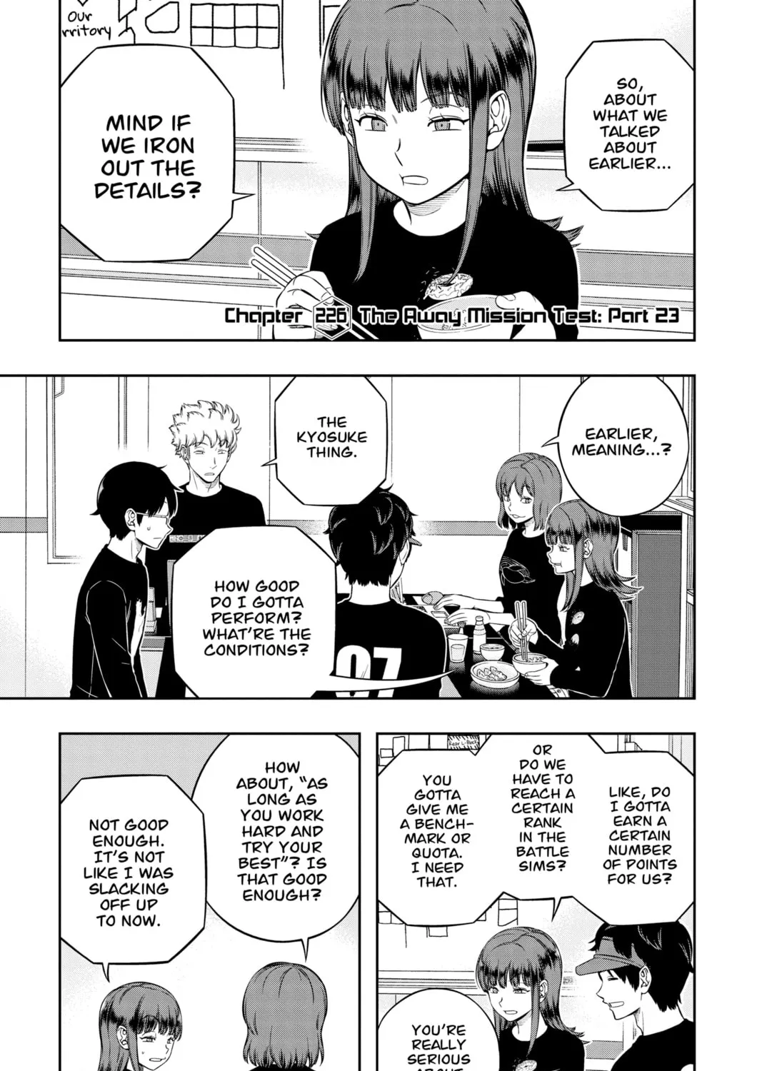 World Trigger Chapter 226 page 1 - 