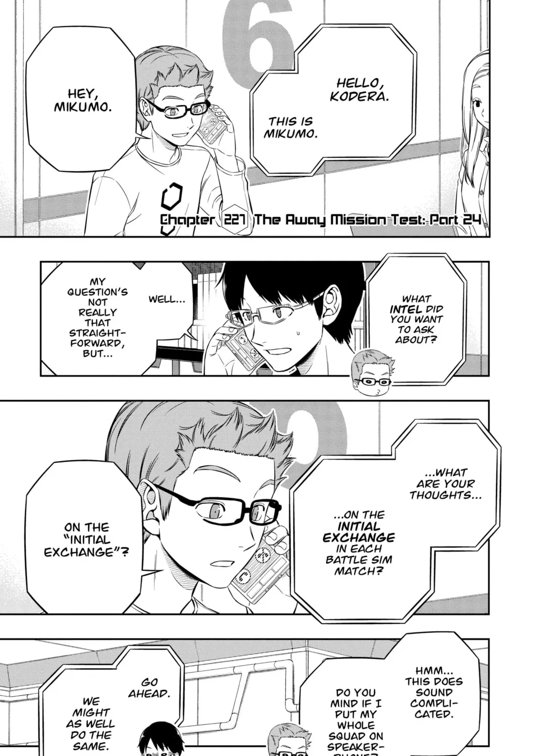 World Trigger Chapter 227 page 1 - 
