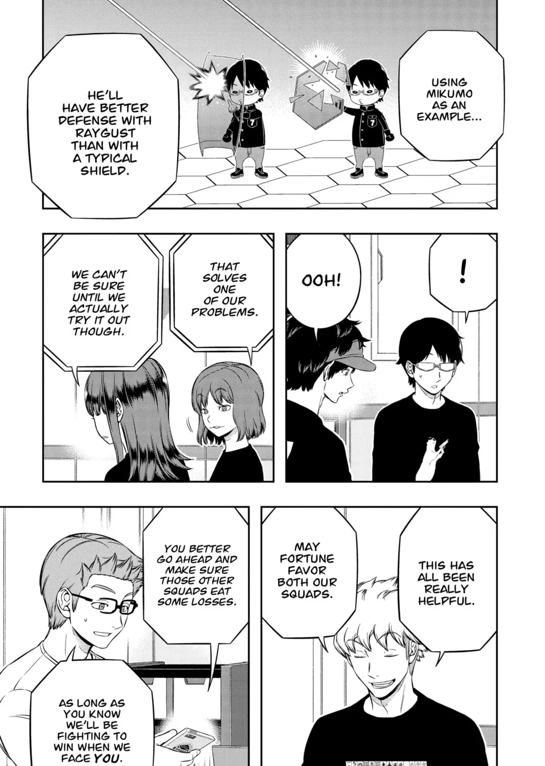 World Trigger Chapter 227 page 21 - 