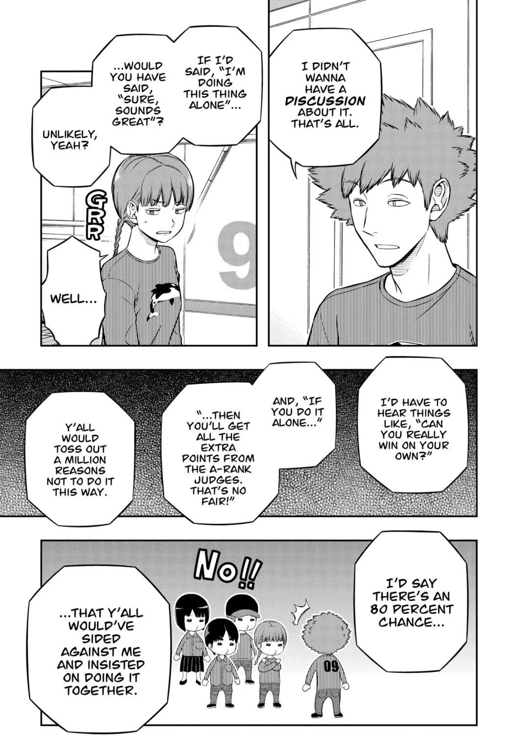 World Trigger Chapter 228 page 13 - 