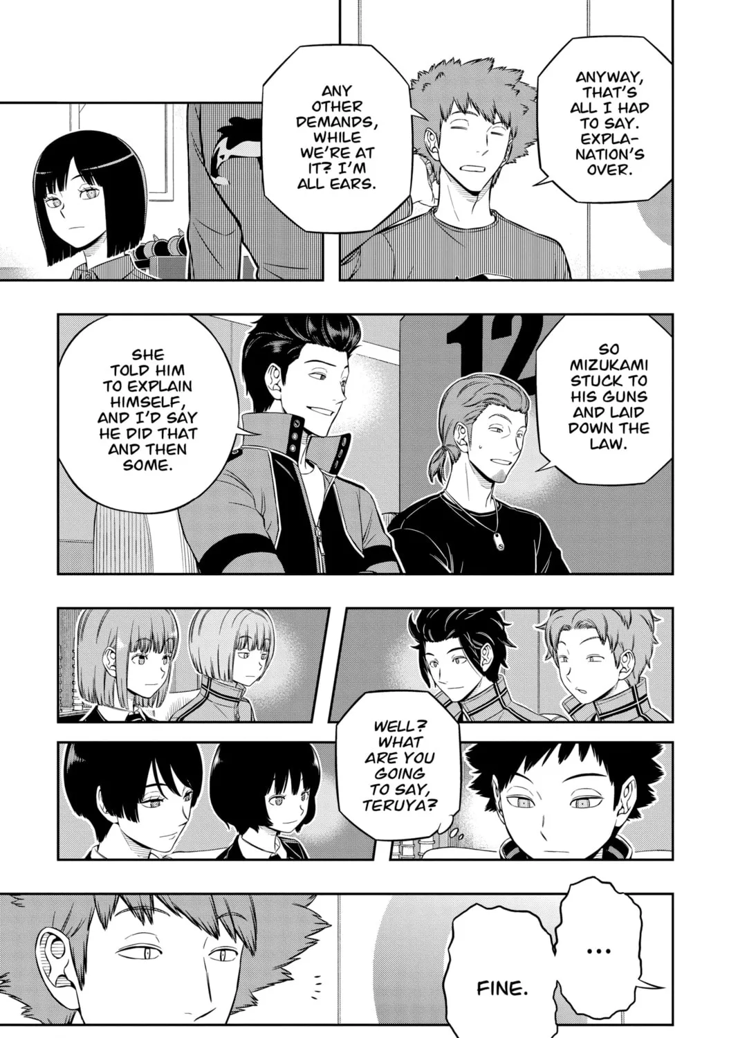 World Trigger Chapter 228 page 25 - 