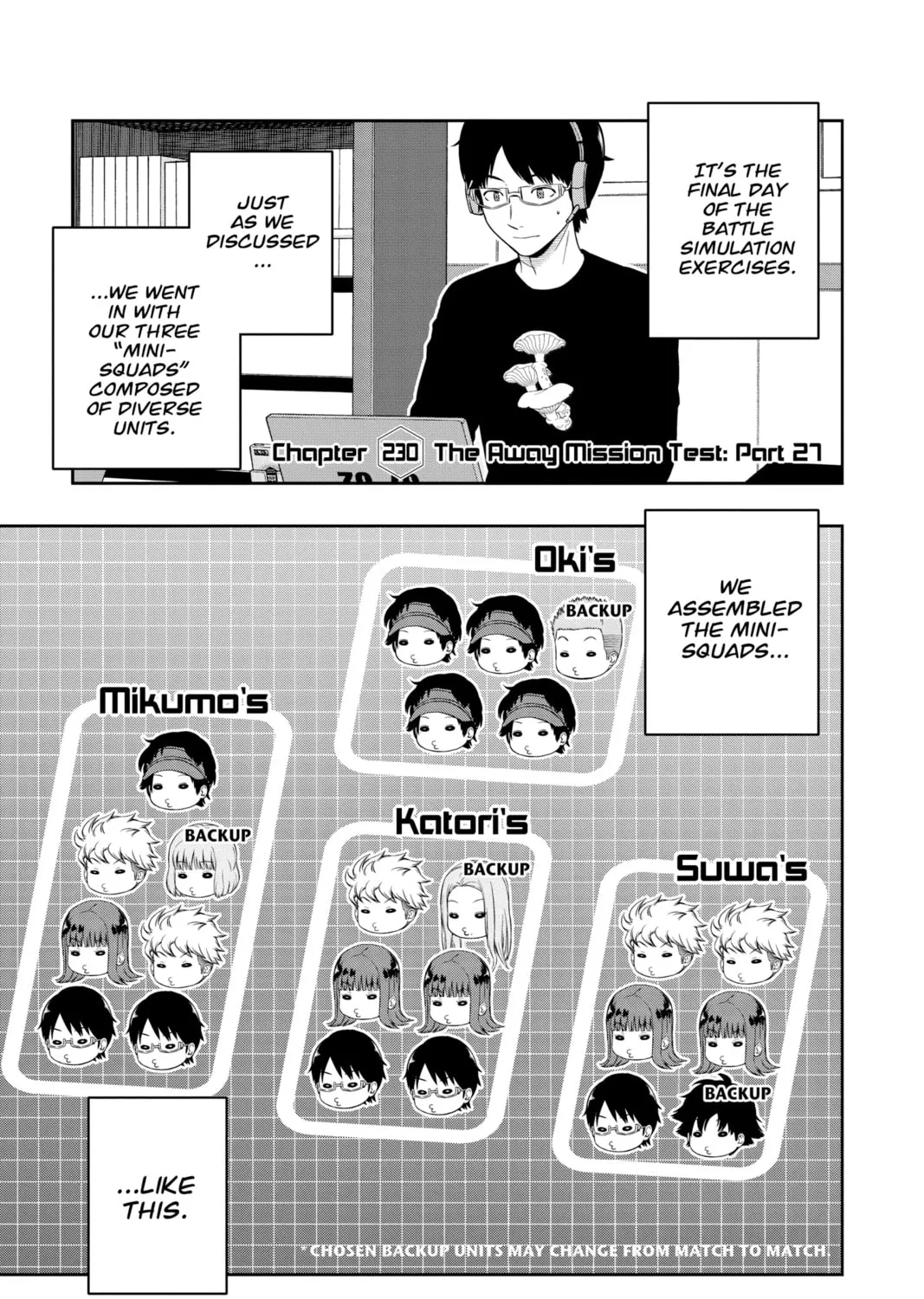 World Trigger Chapter 230 page 1 - 