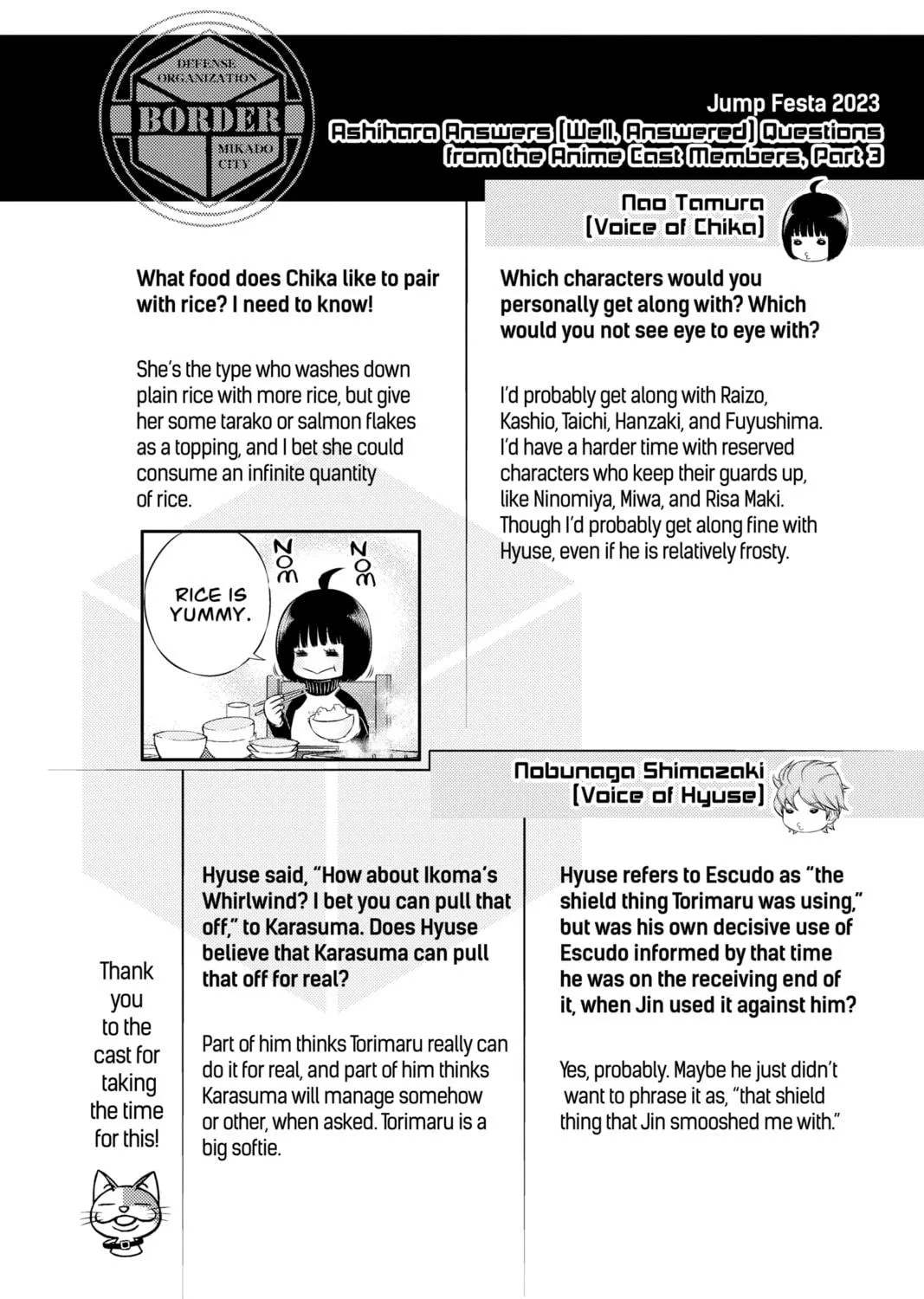 World Trigger Chapter 230 page 35 - 