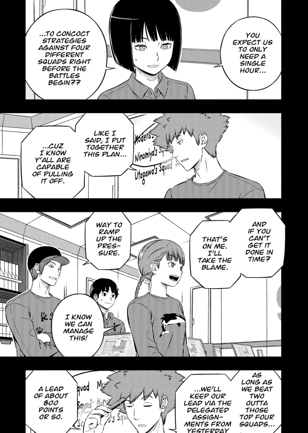 World Trigger Chapter 234 page 13 - 