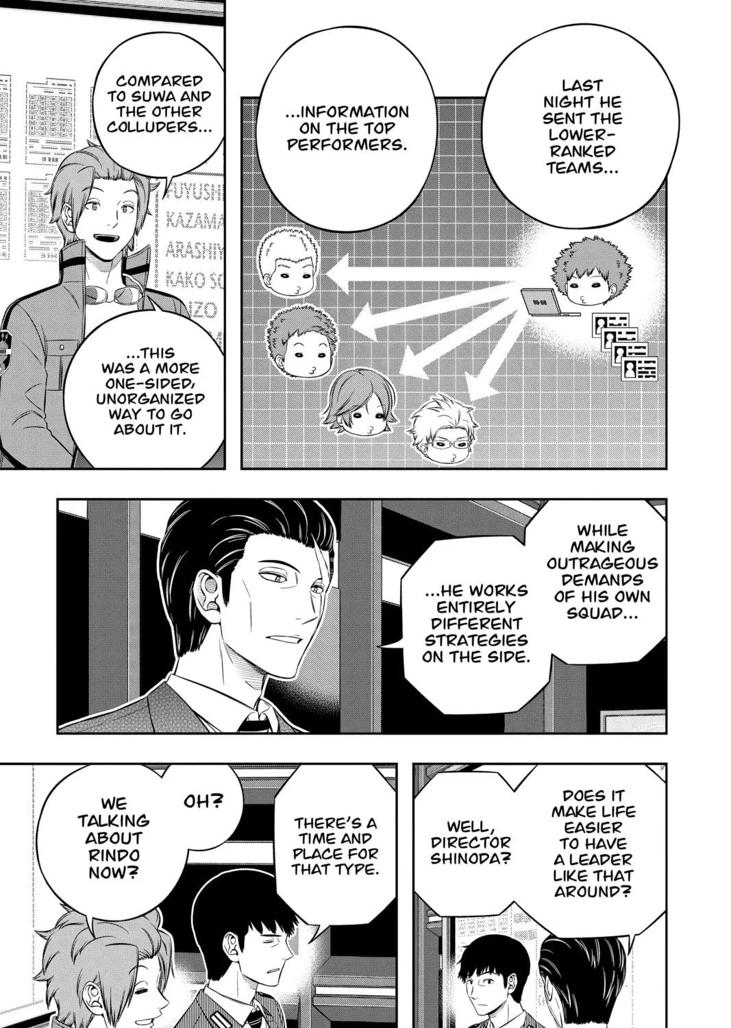 World Trigger Chapter 234 page 17 - 