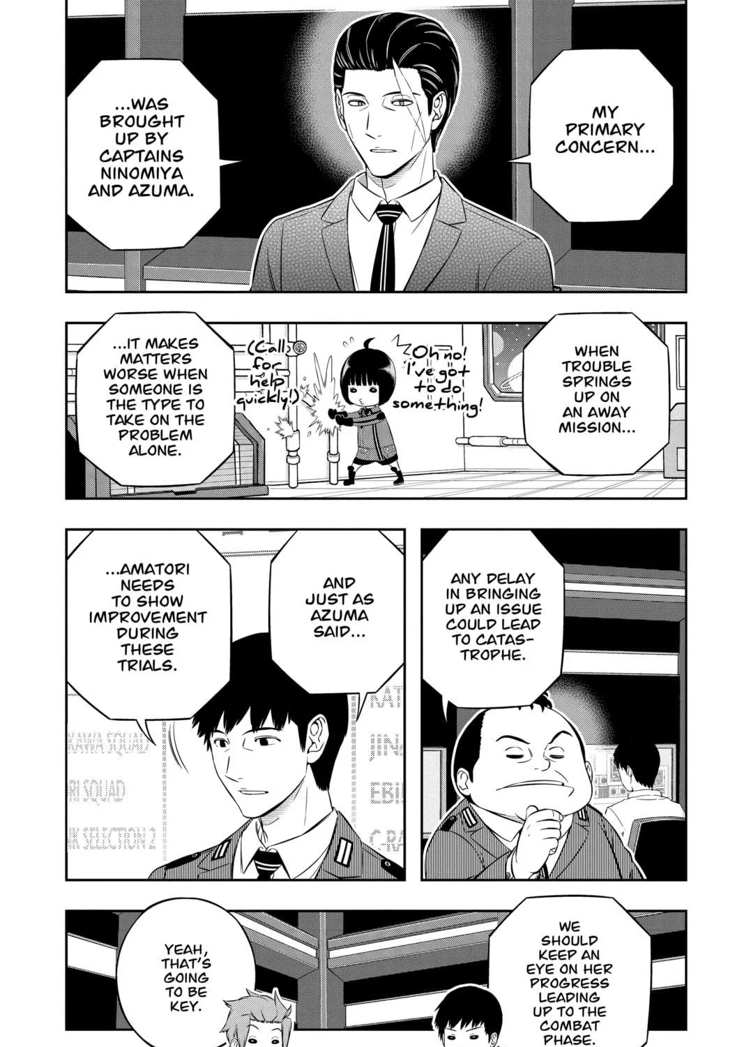 World Trigger Chapter 234 page 23 - 