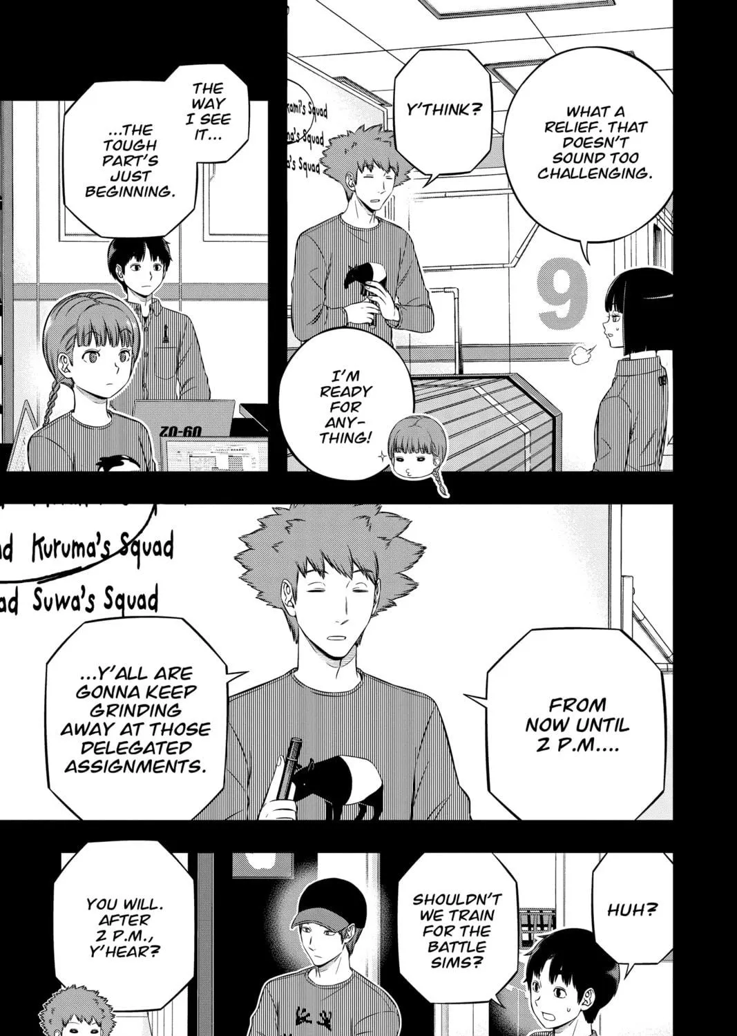 World Trigger Chapter 234 page 9 - 