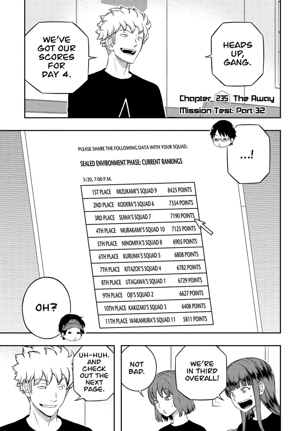 World Trigger Chapter 235 page 1 - 