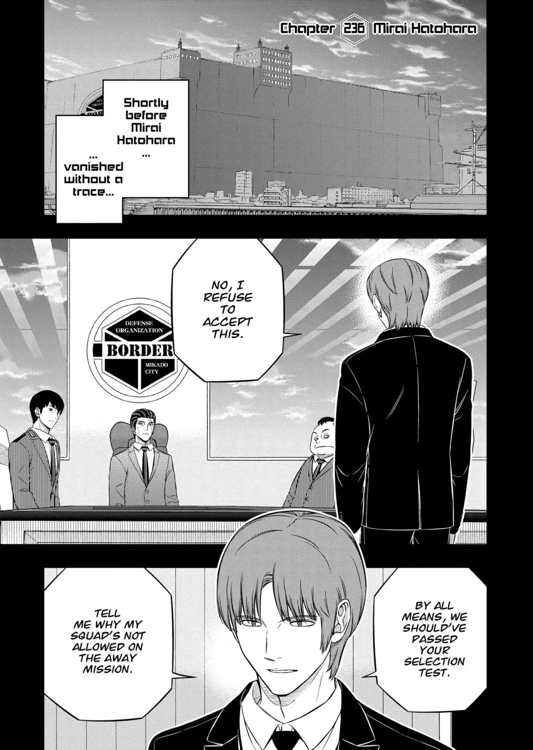 World Trigger Chapter 236 page 1 - 