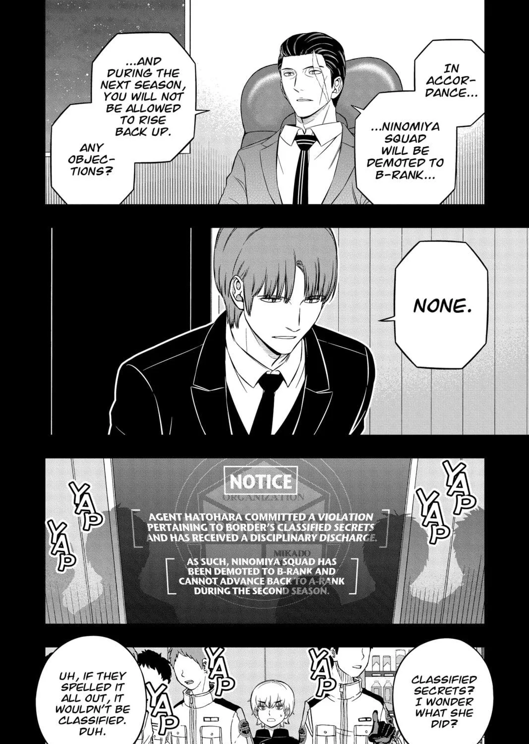 World Trigger Chapter 236 page 35 - 
