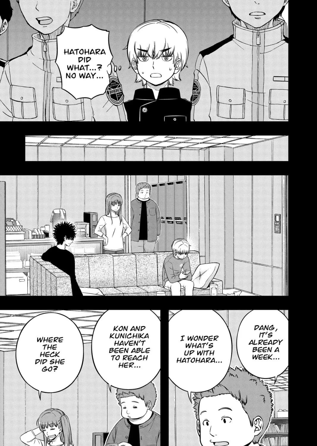 World Trigger Chapter 236 page 37 - 