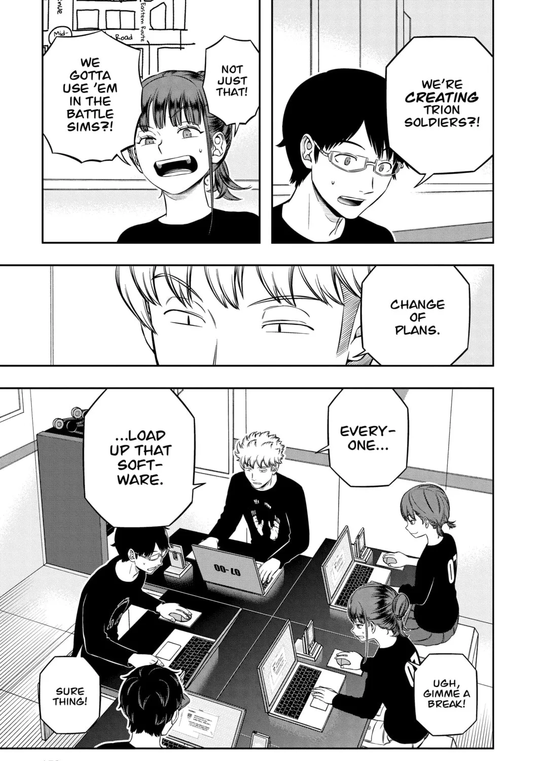 World Trigger Chapter 237 page 61 - 