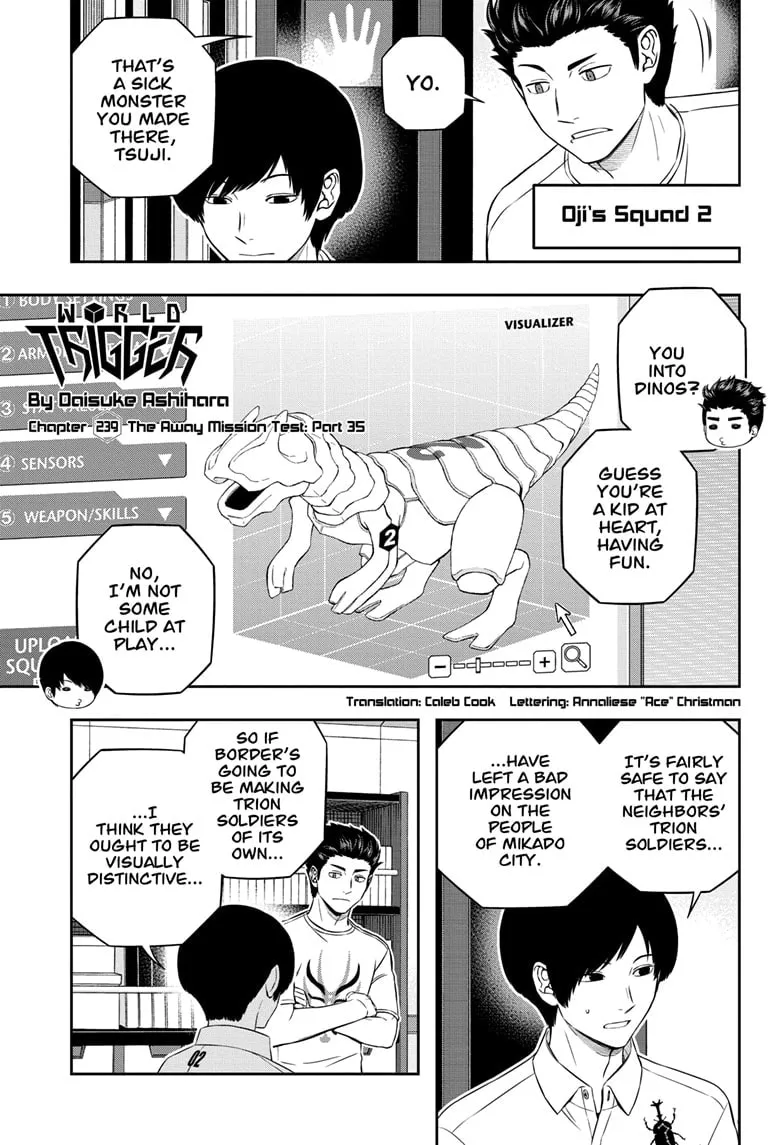 World Trigger Chapter 239 page 1 - 