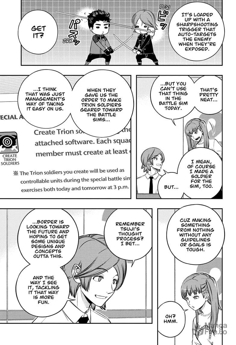 World Trigger Chapter 239 page 3 - 