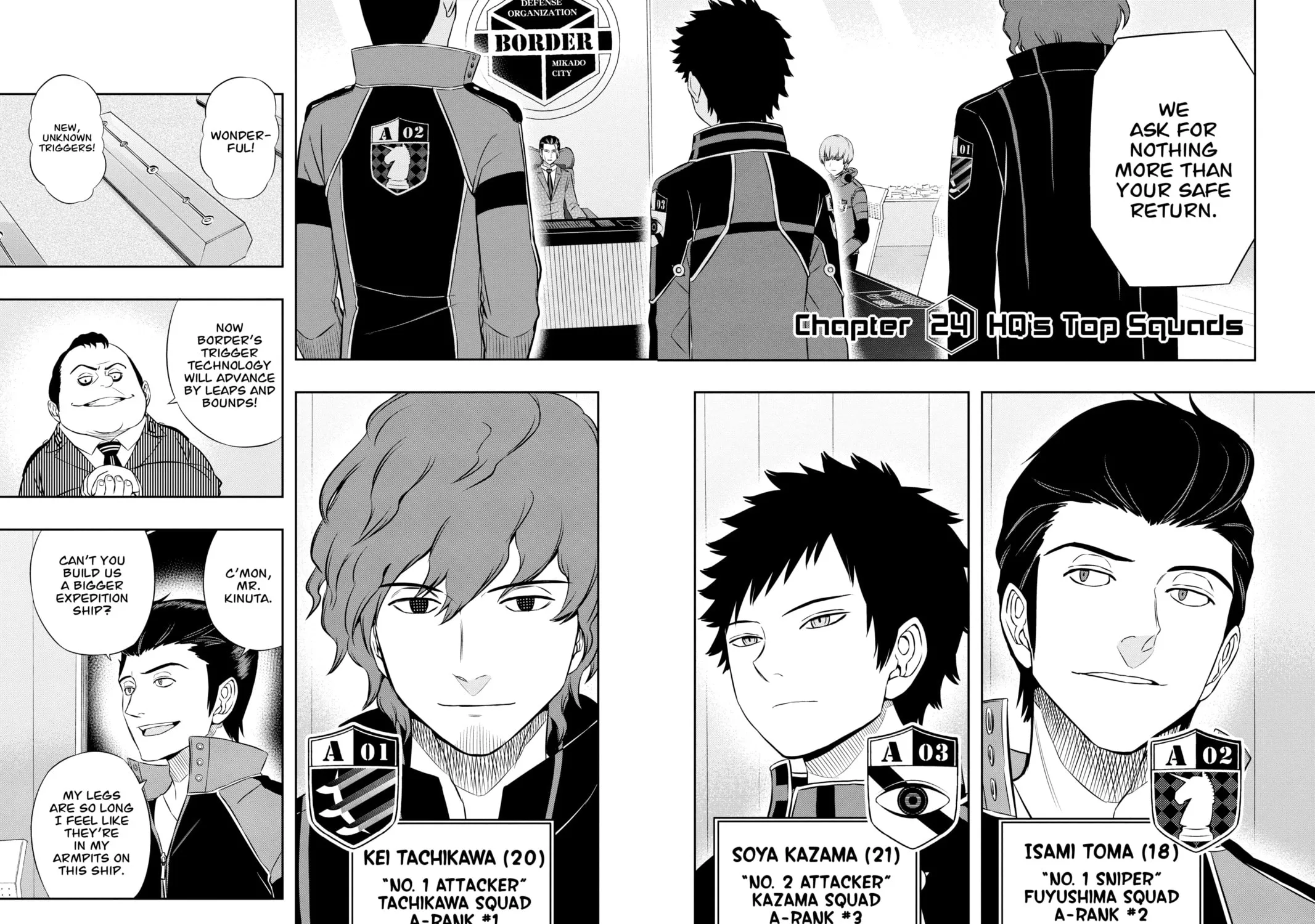 World Trigger Chapter 24 page 3 - 