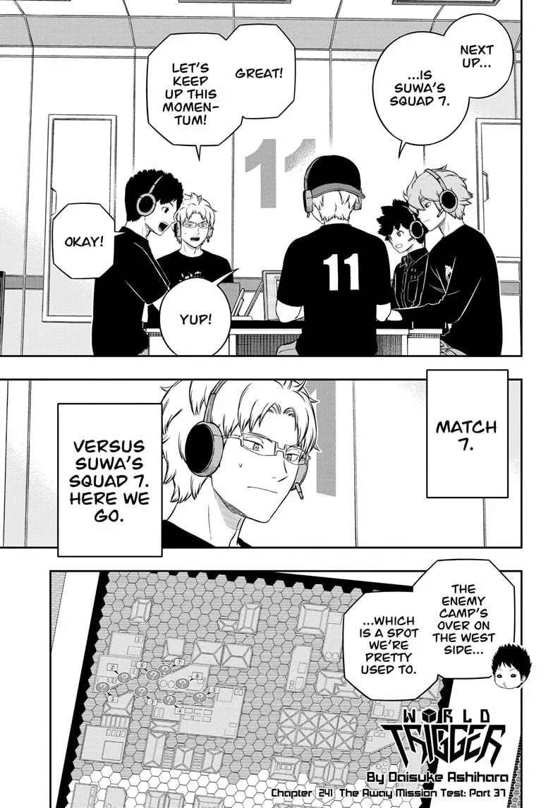 World Trigger Chapter 241 page 1 - 