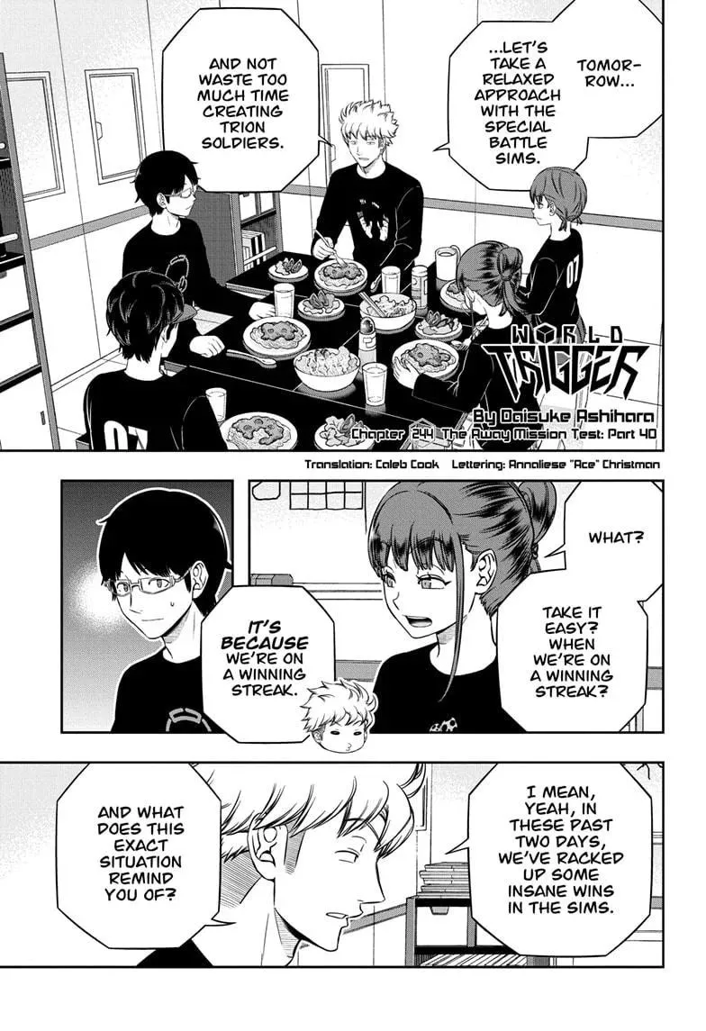 World Trigger Chapter 244 page 1 - 
