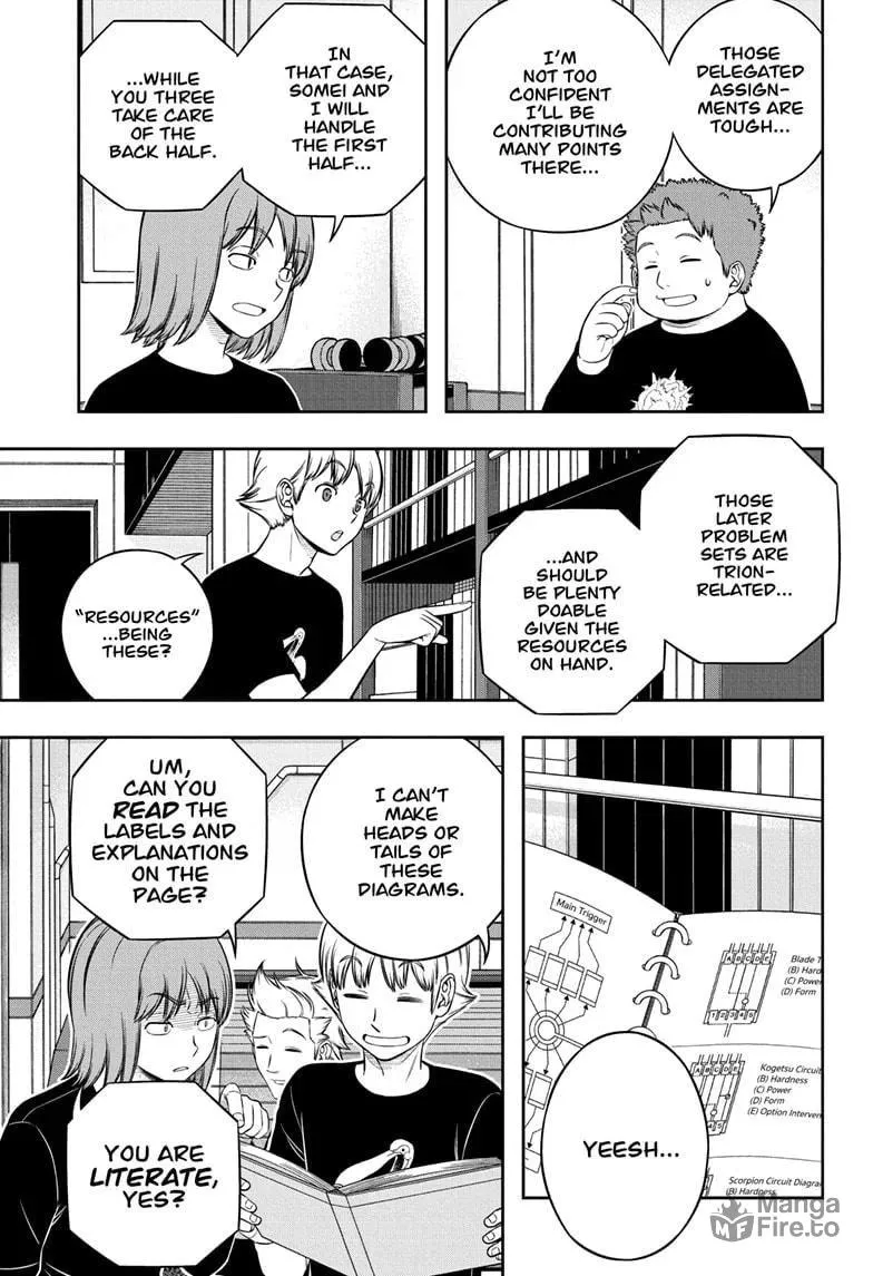 World Trigger Chapter 244 page 21 - 