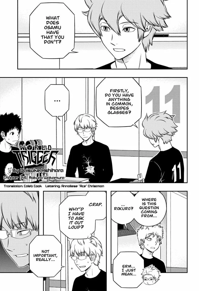 World Trigger Chapter 245 page 1 - 
