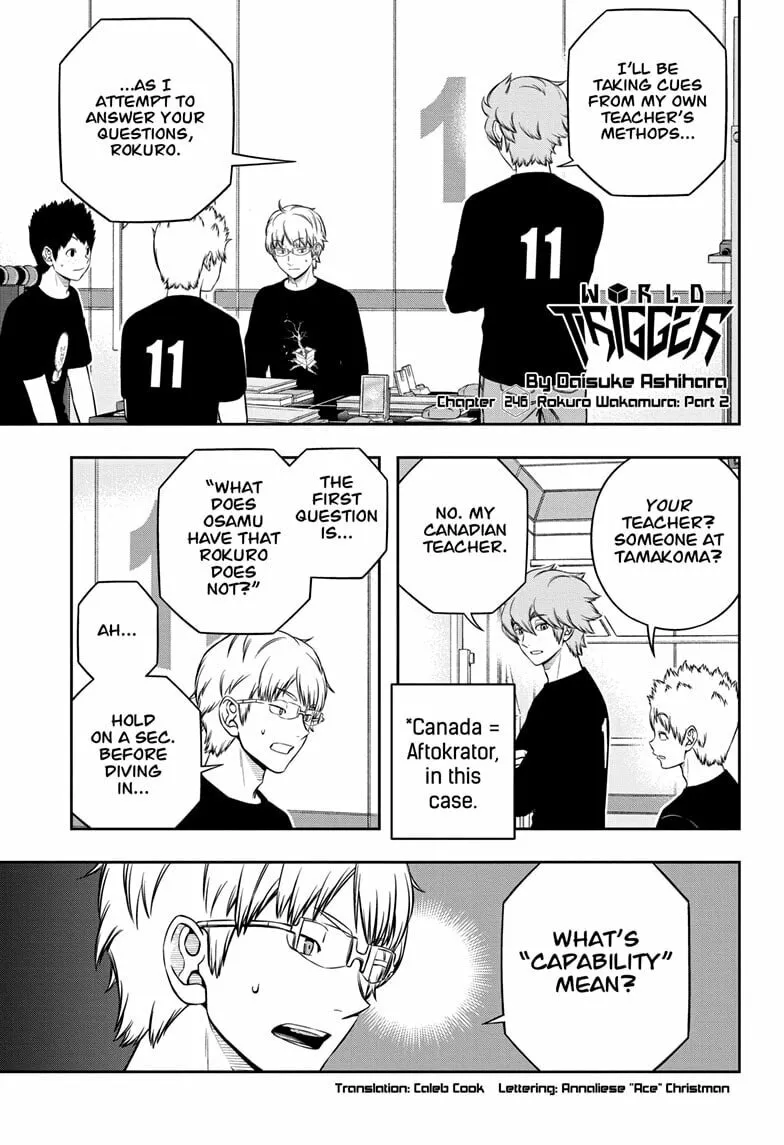 World Trigger Chapter 246 page 1 - 