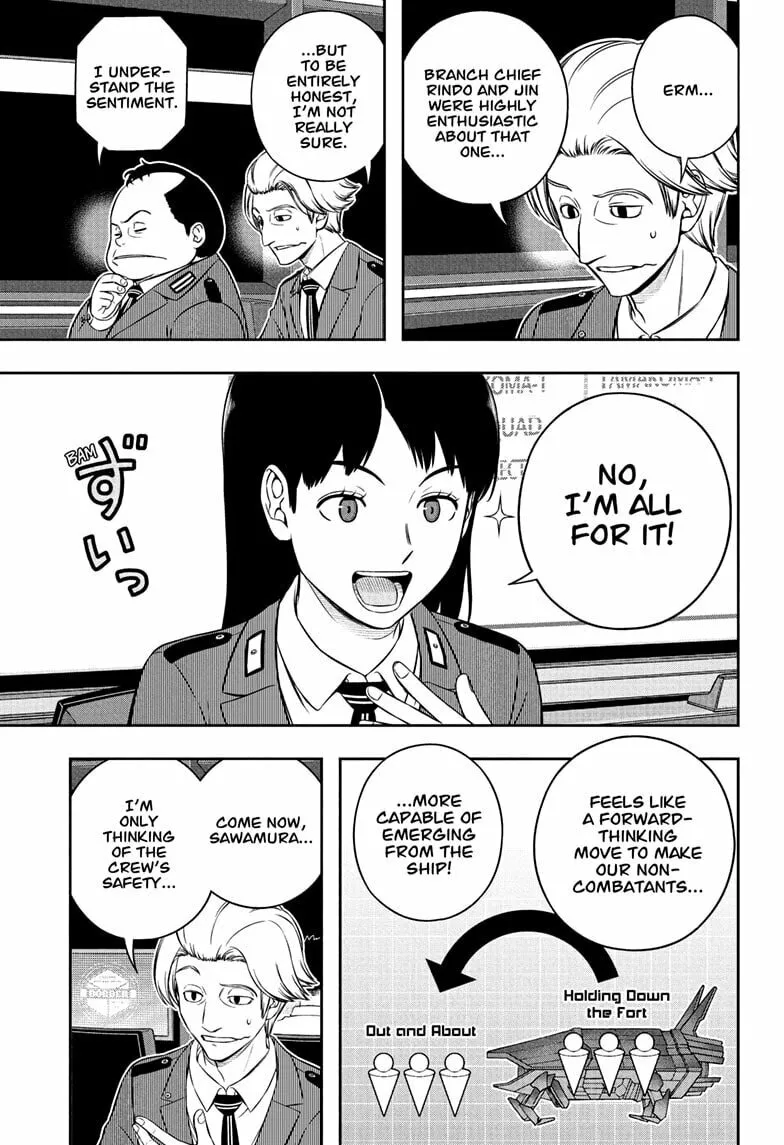 World Trigger Chapter 249 page 19 - 
